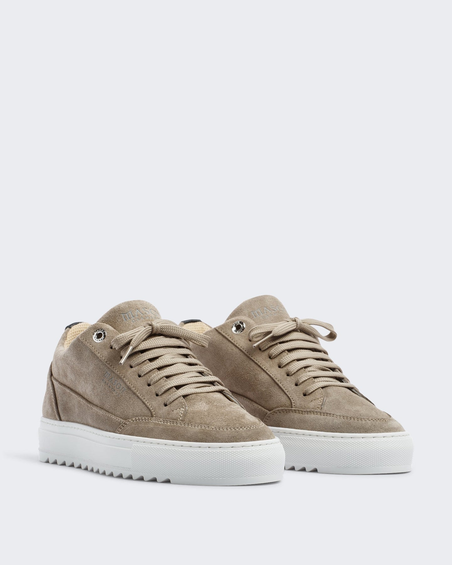 Men's Nativo leather sneaker in earth tone Earth