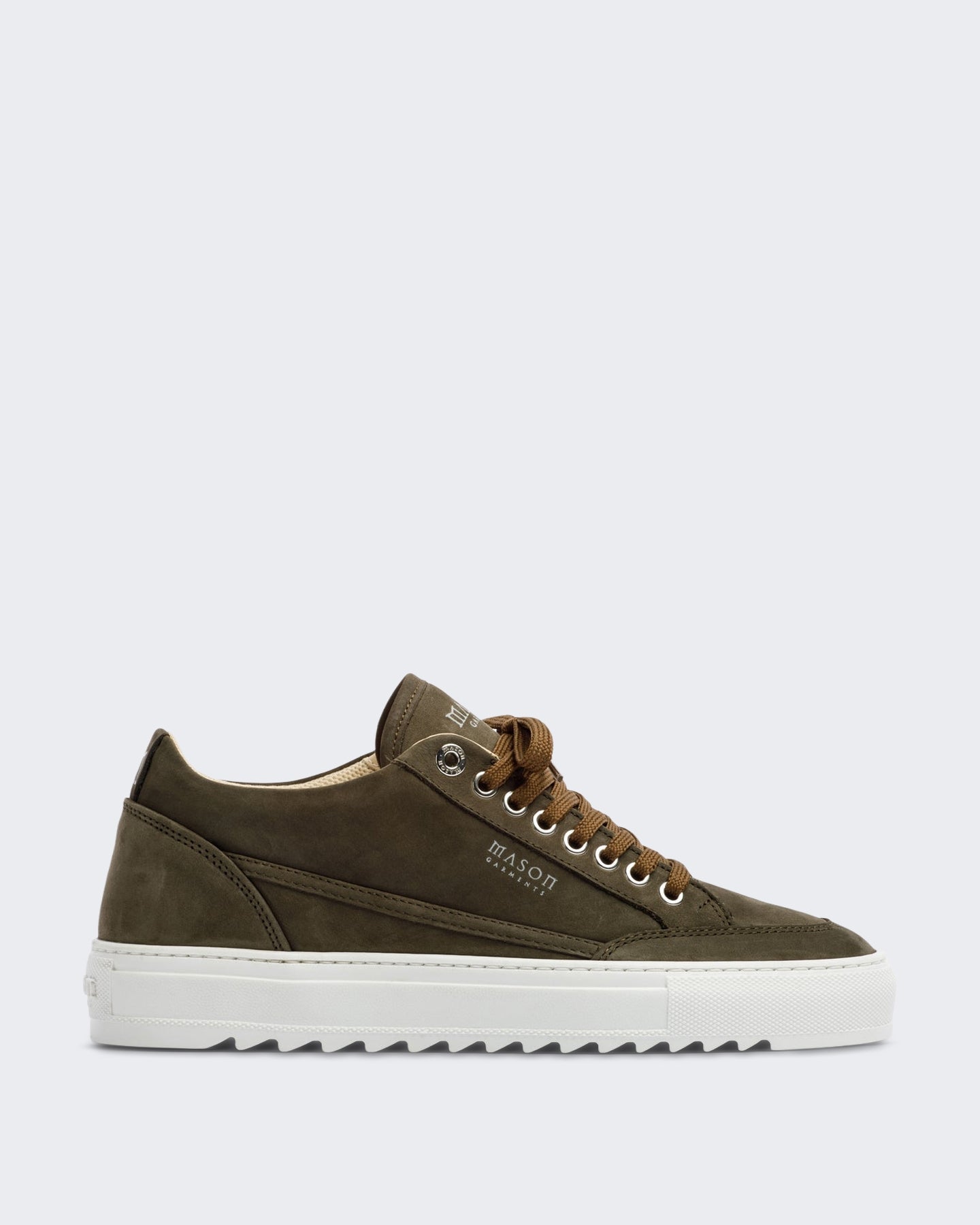 Heren Tia Sollevamento sneaker in donkergroen Groen