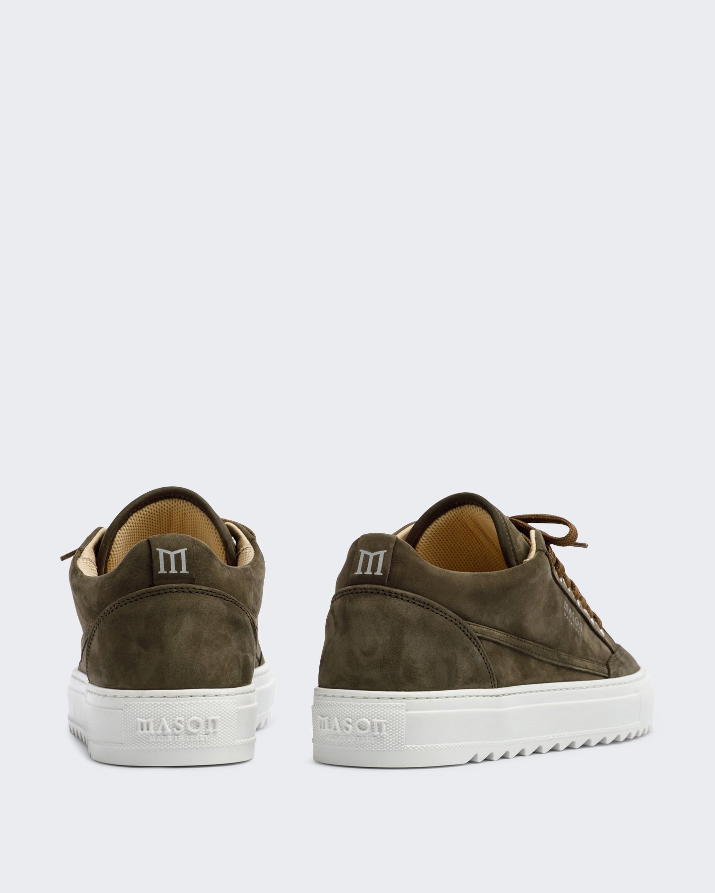 Heren Tia Sollevamento sneaker in donkergroen Groen