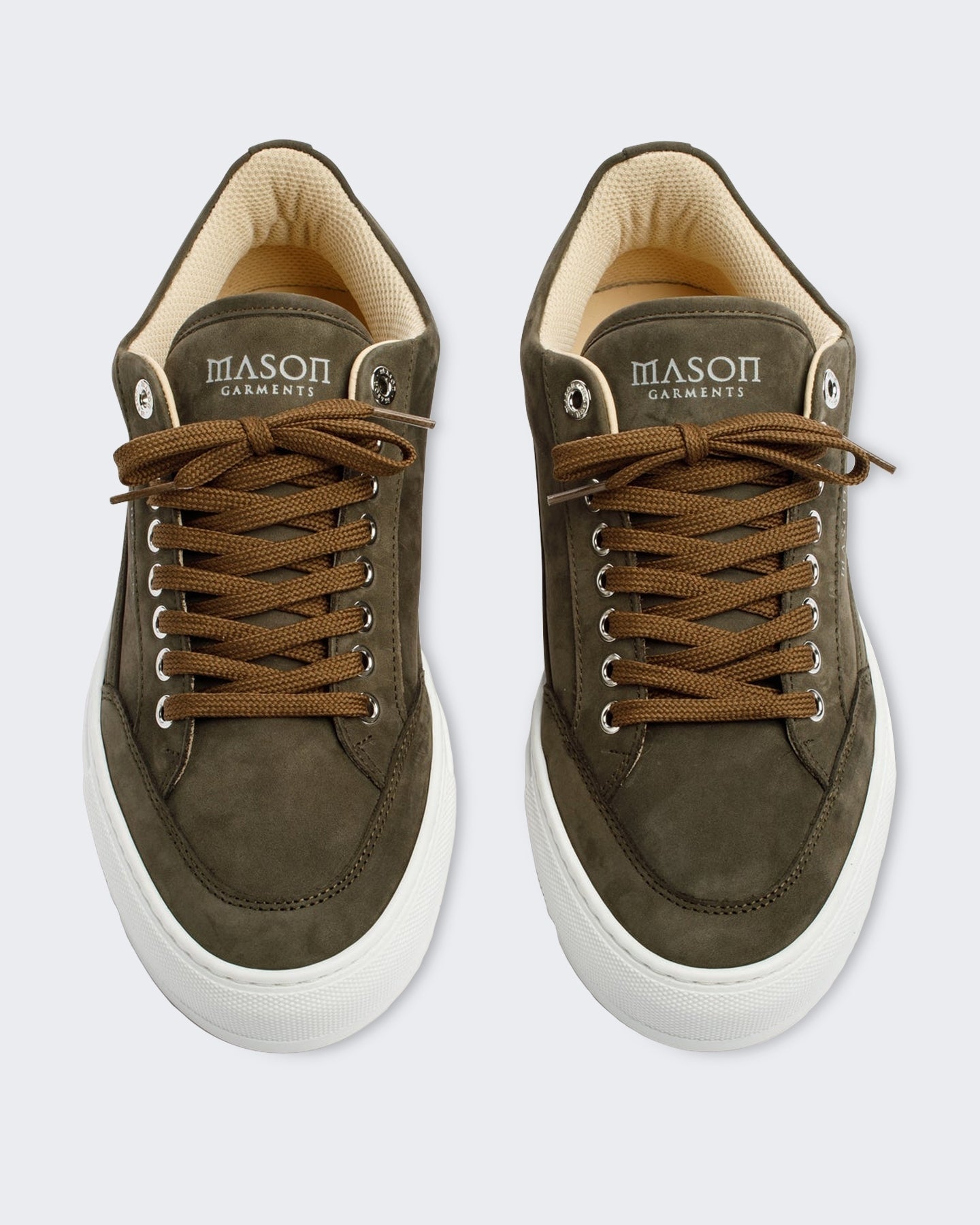Heren Tia Sollevamento sneaker in donkergroen Groen