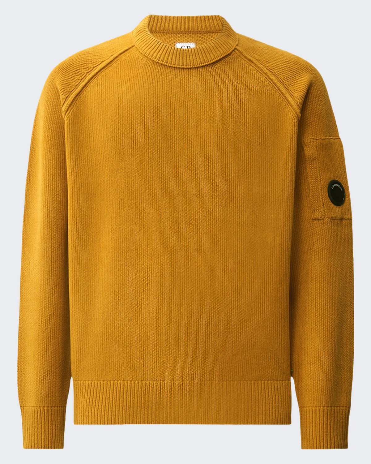 Men's Gebreide Jumper met ronde hals in Brown