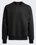 Men's Sweatshirt met ronde hals Black
