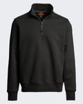 Men's Half-zip fleece Jumper Black — huidige kleur