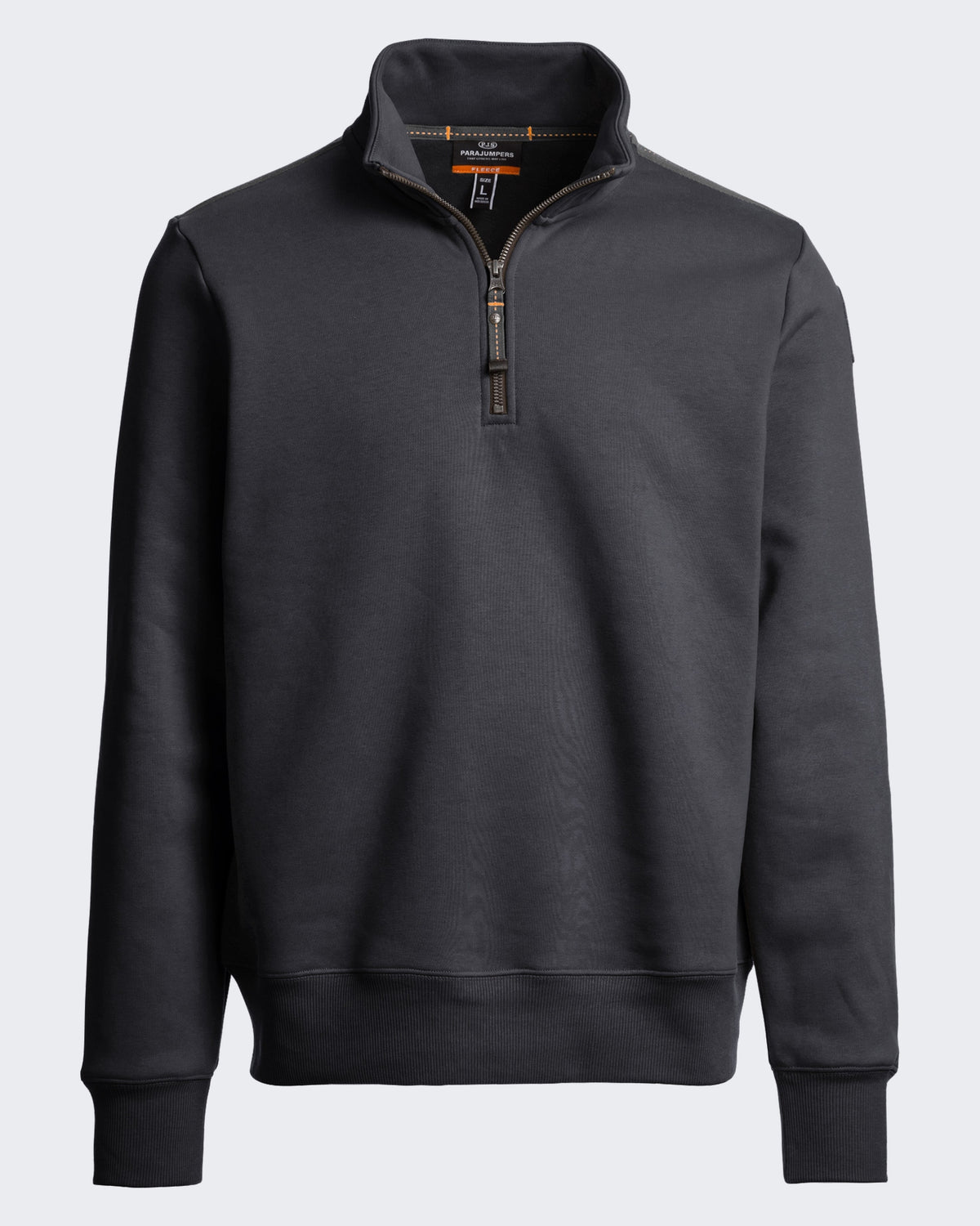 Men's Half-zip fleece Jumper Donkergrijs