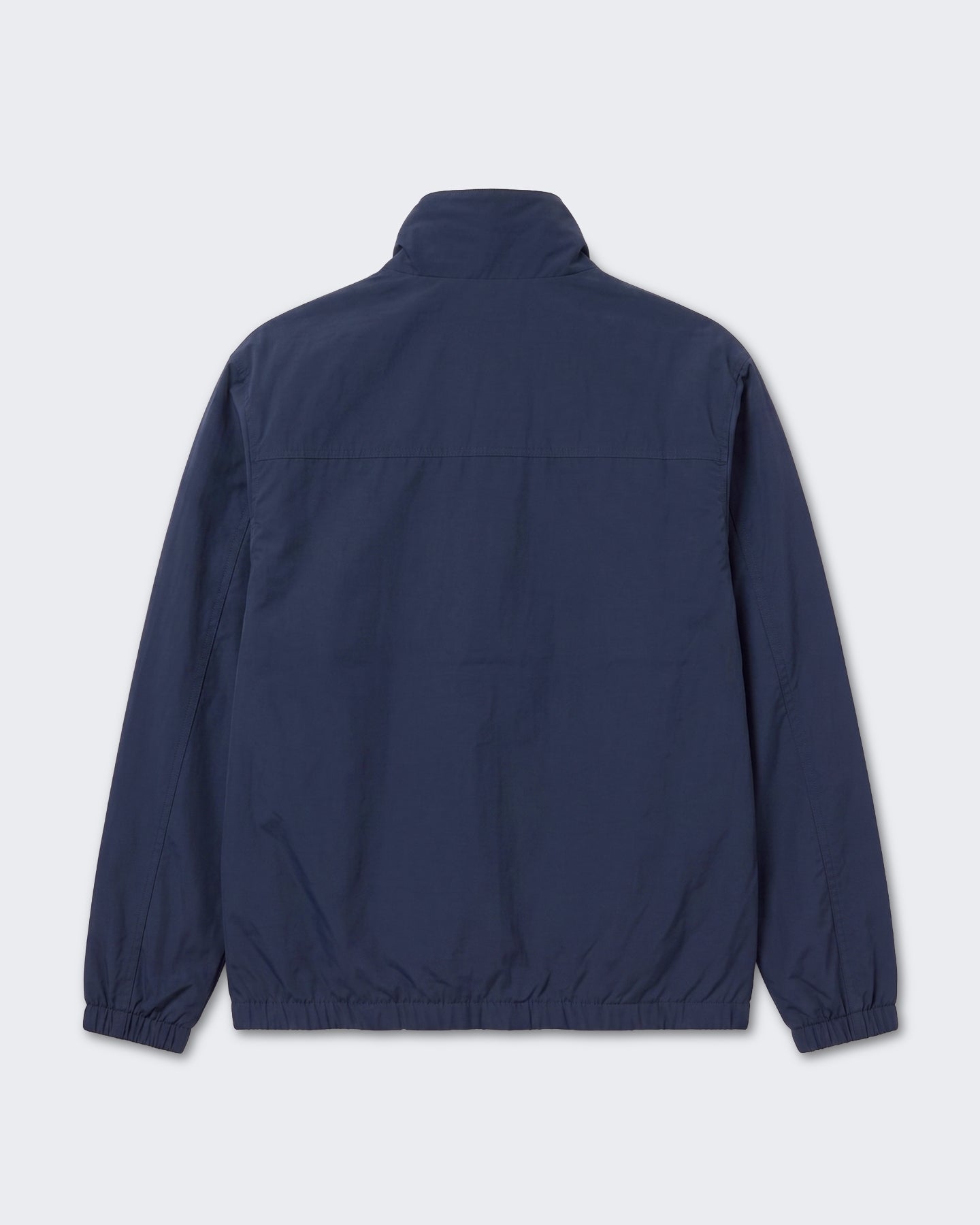 Heren Badge track jacket met embleem Blauw