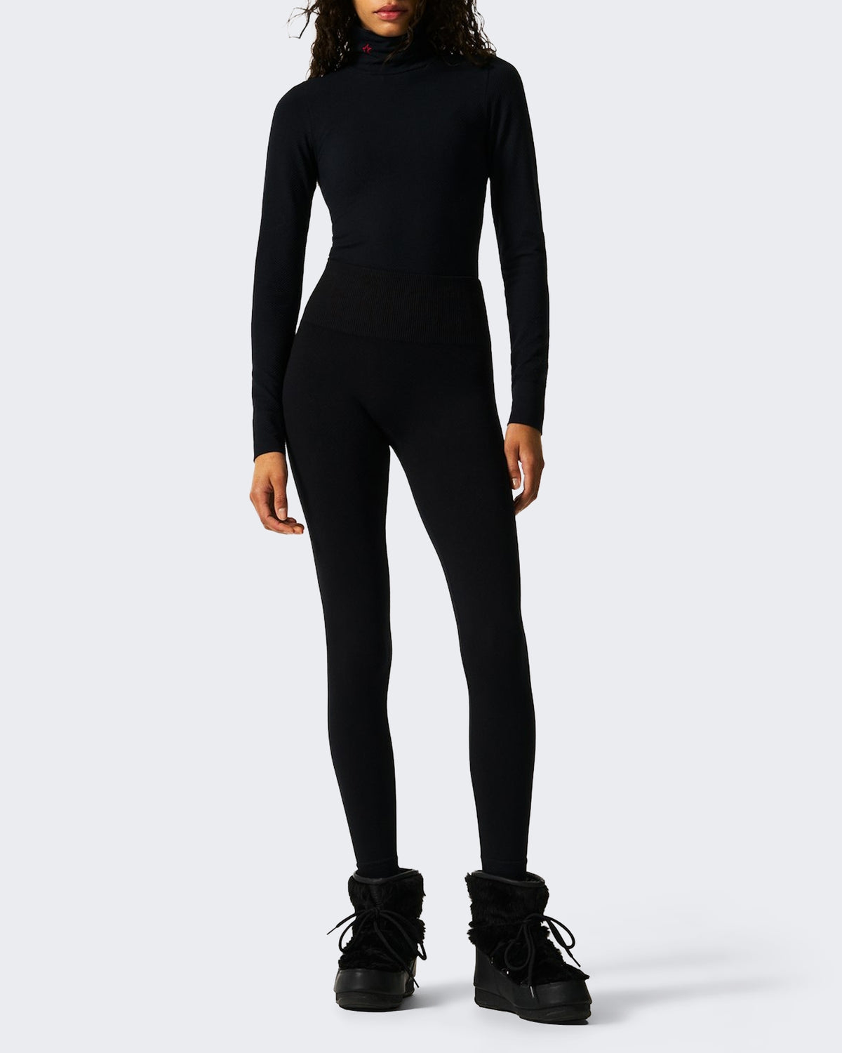 Women's Thermische legging voor de piste Black
