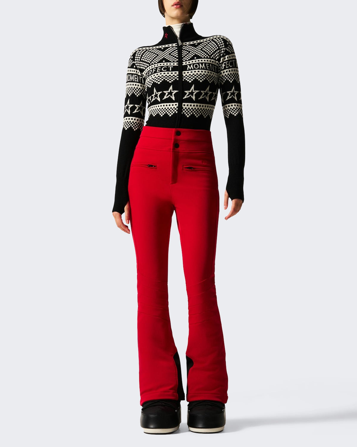 Women's Holiday body met Black-wit patroon