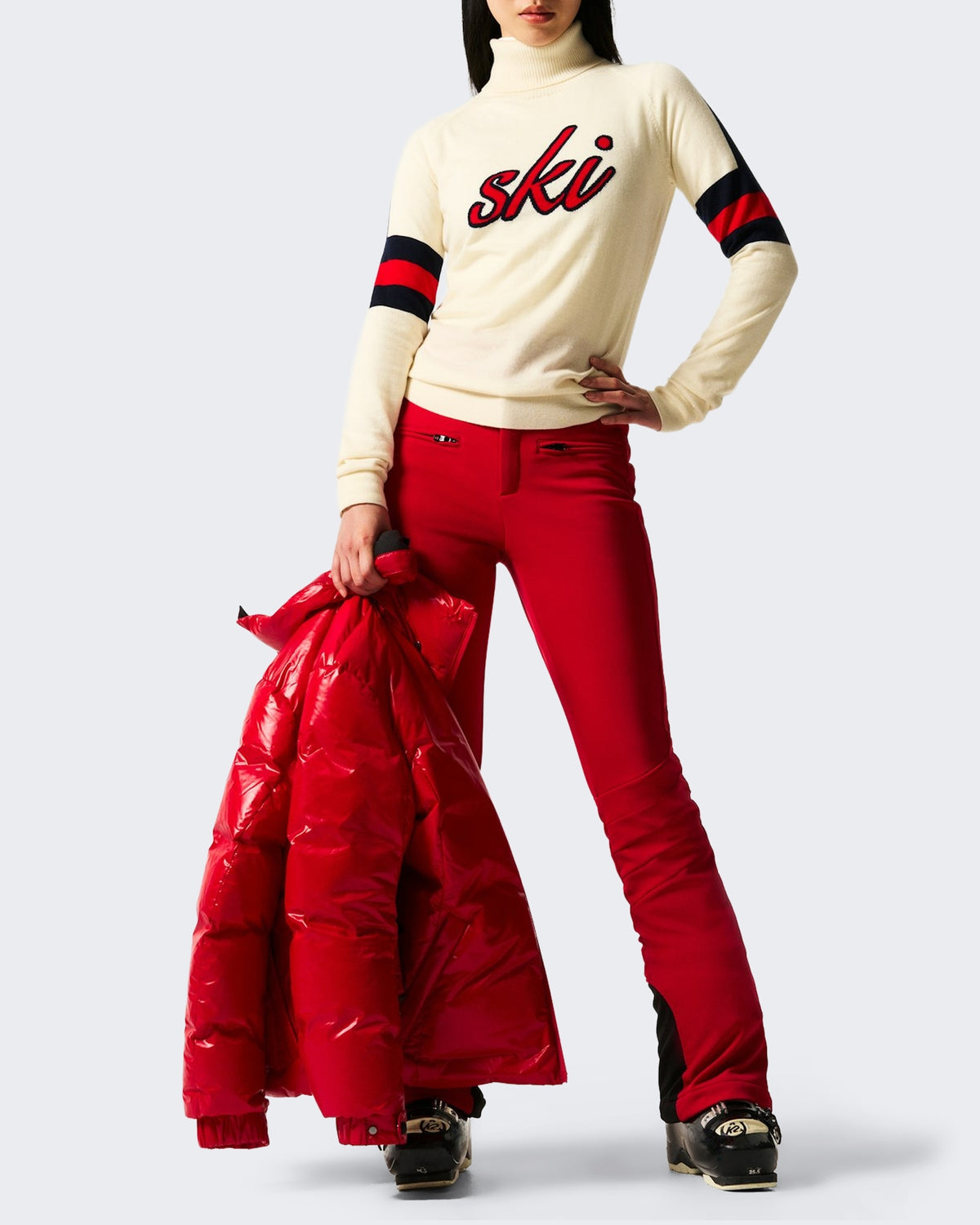 Women's Neve gebreide sweater White