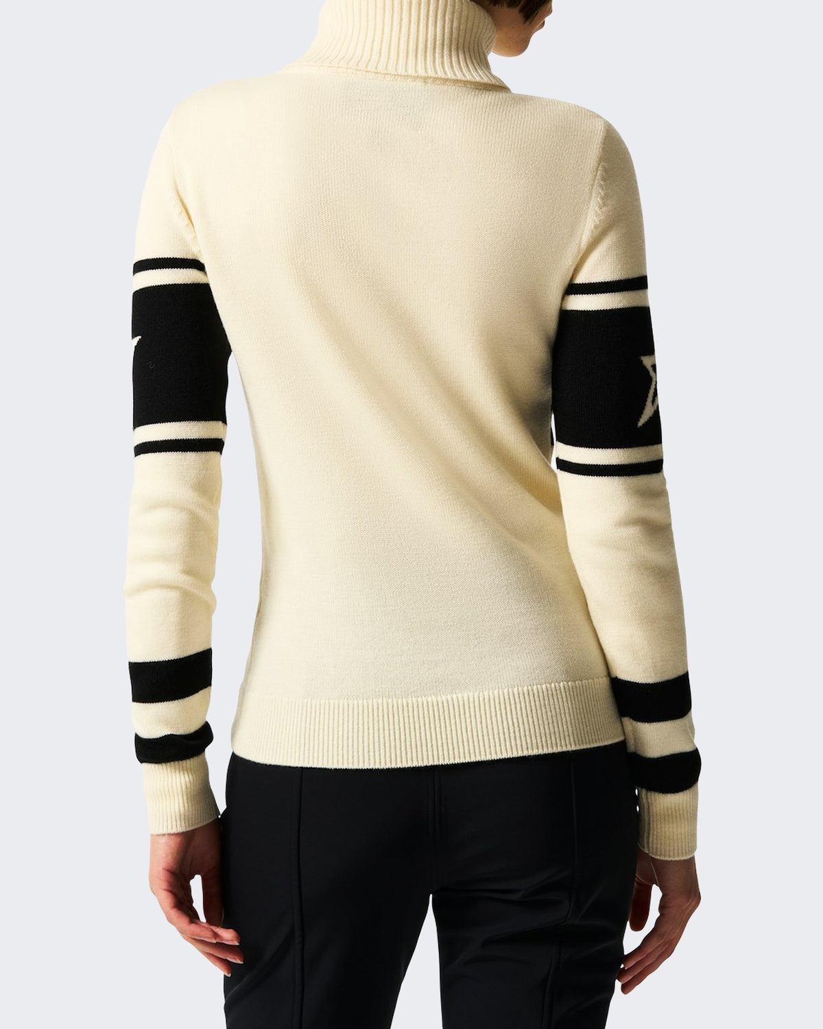 Women's Schild gebreide sweater met schildmotief White