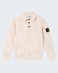 Stone Island Kids Long Sleeve Polo Plaster Beige