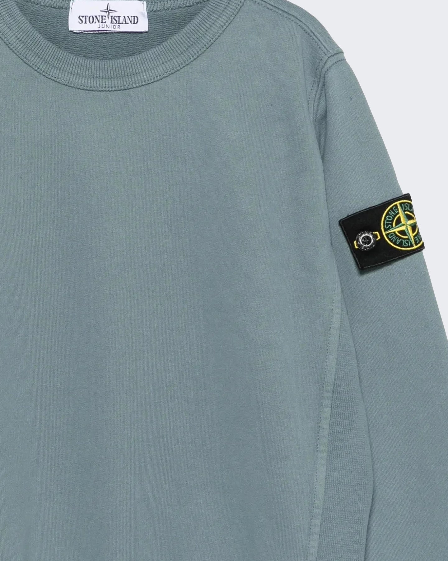 Kids Sweatshirt met ronde hals asblauw Blauw