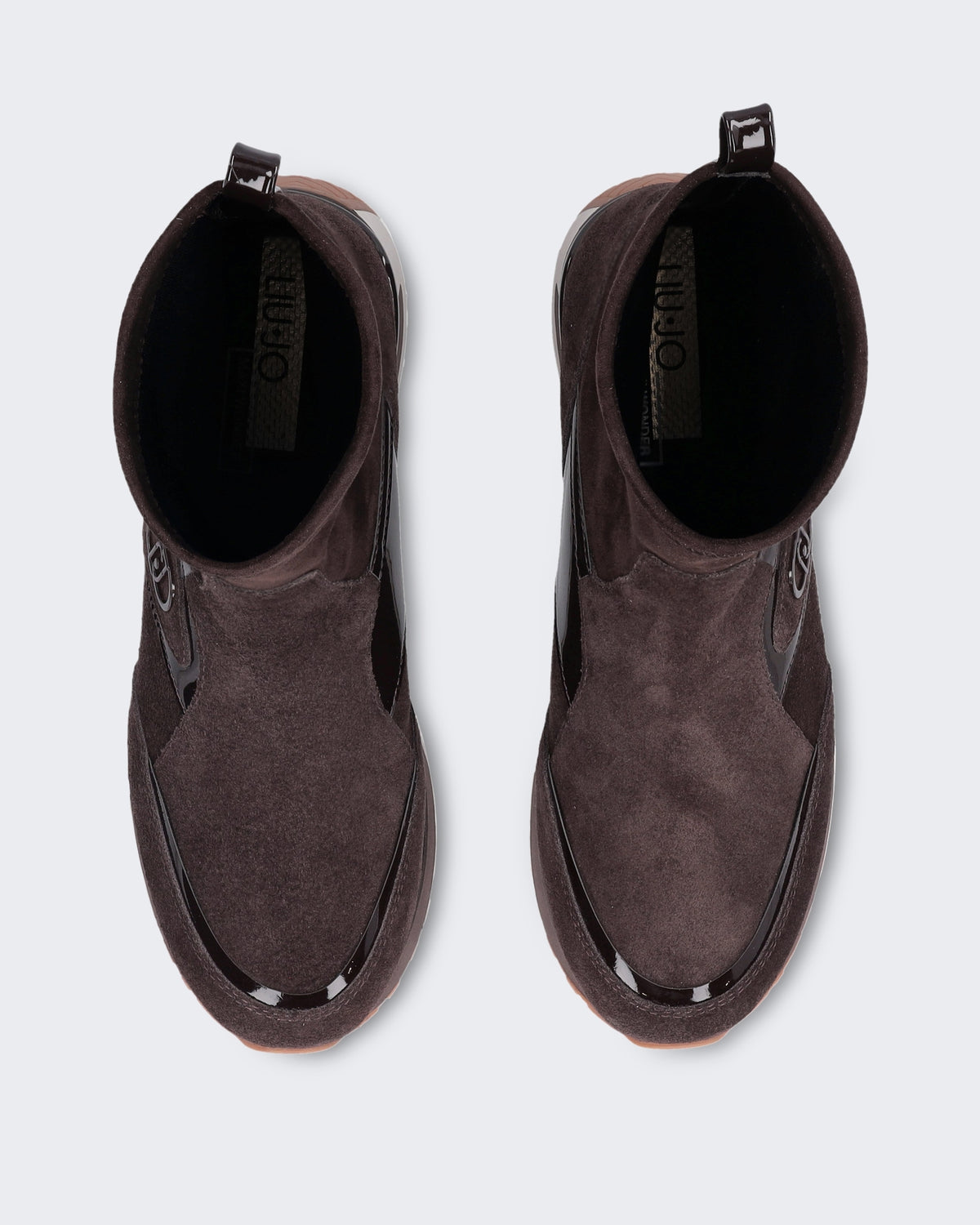 Dames Maxi Wonder 104 sneaker in mokabruin Bruin