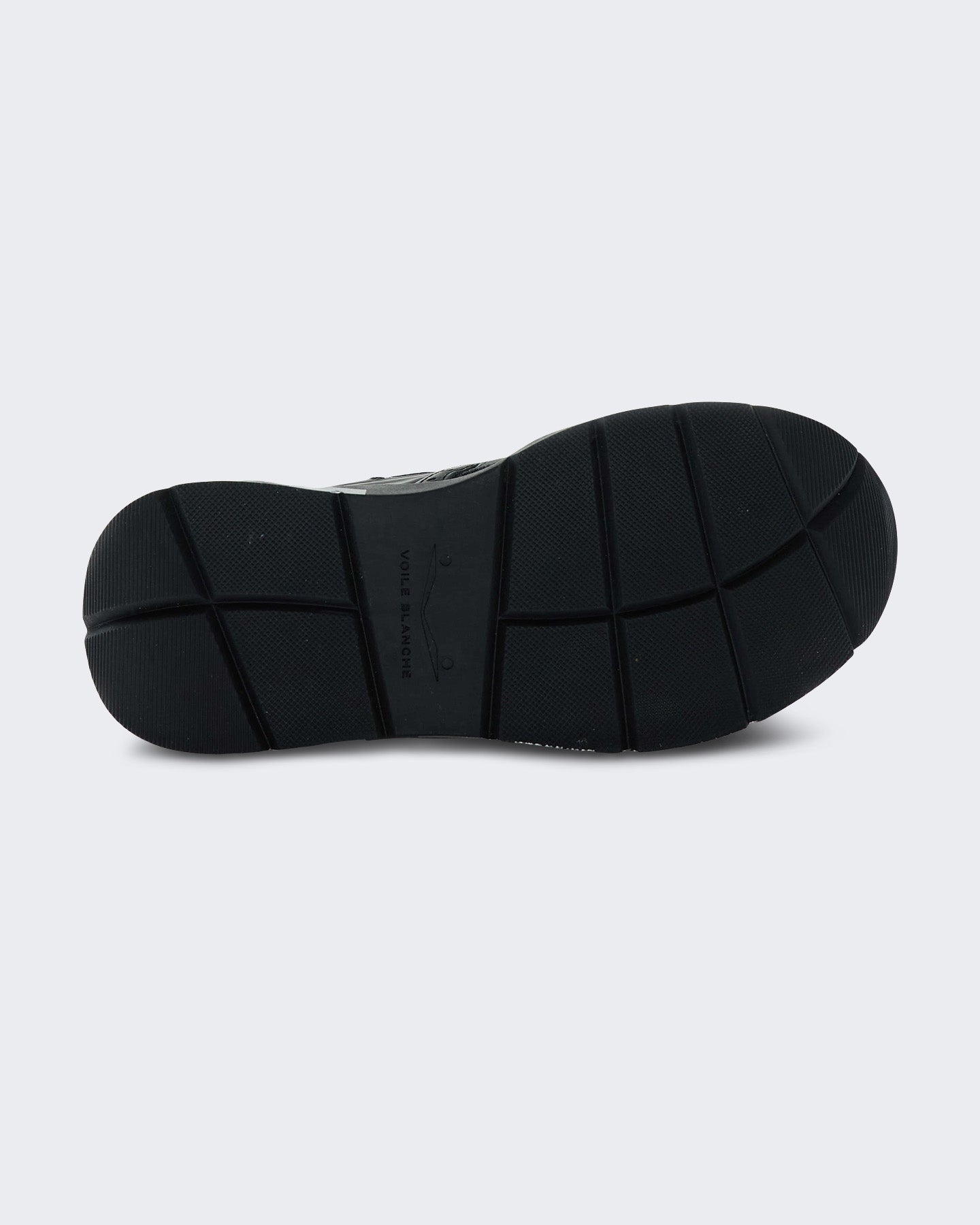 Dames Leren sneaker met vetersluiting Zwart