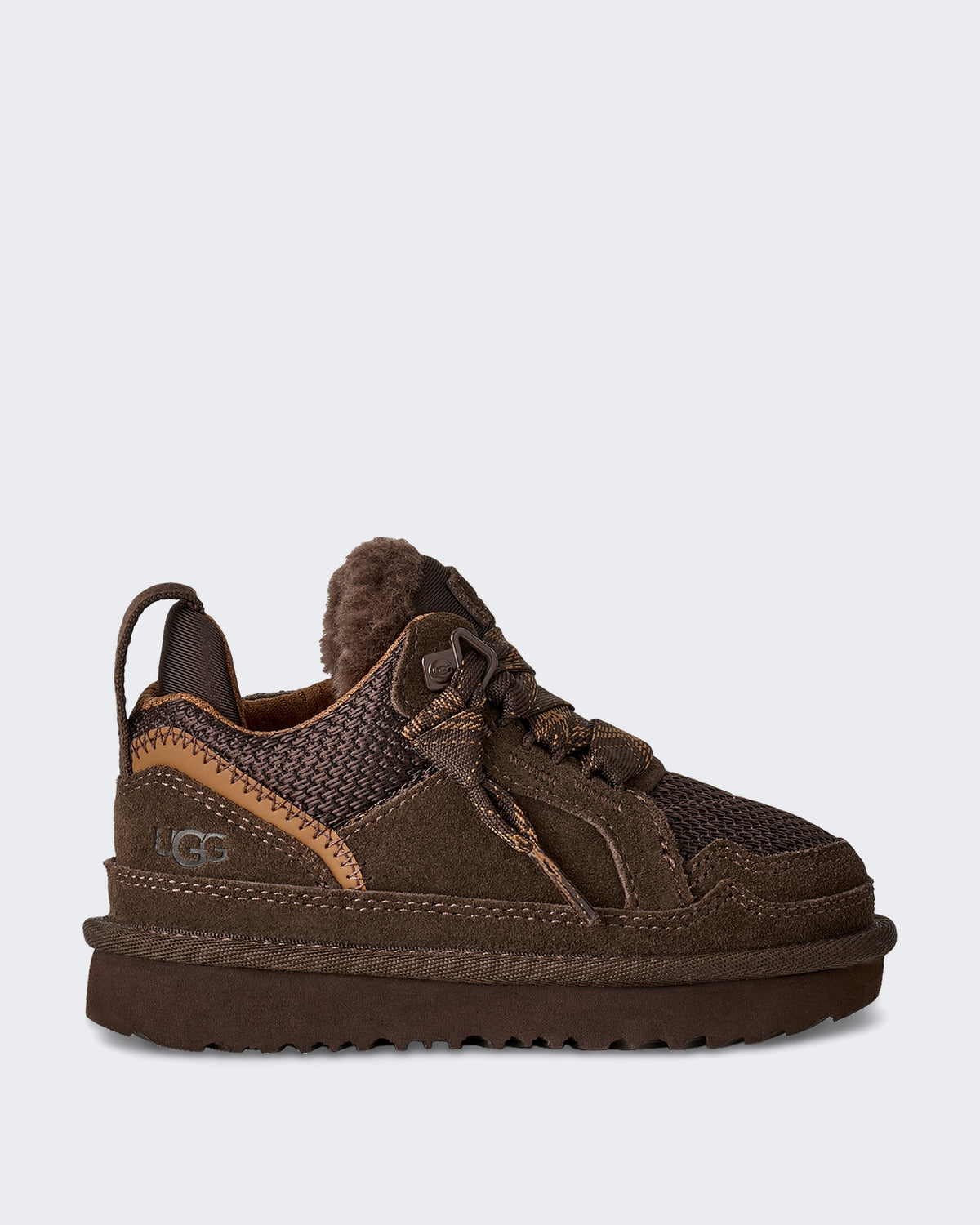 Kids' Sneaker voor kinderen in gedempte cacaotint Cacaobruin