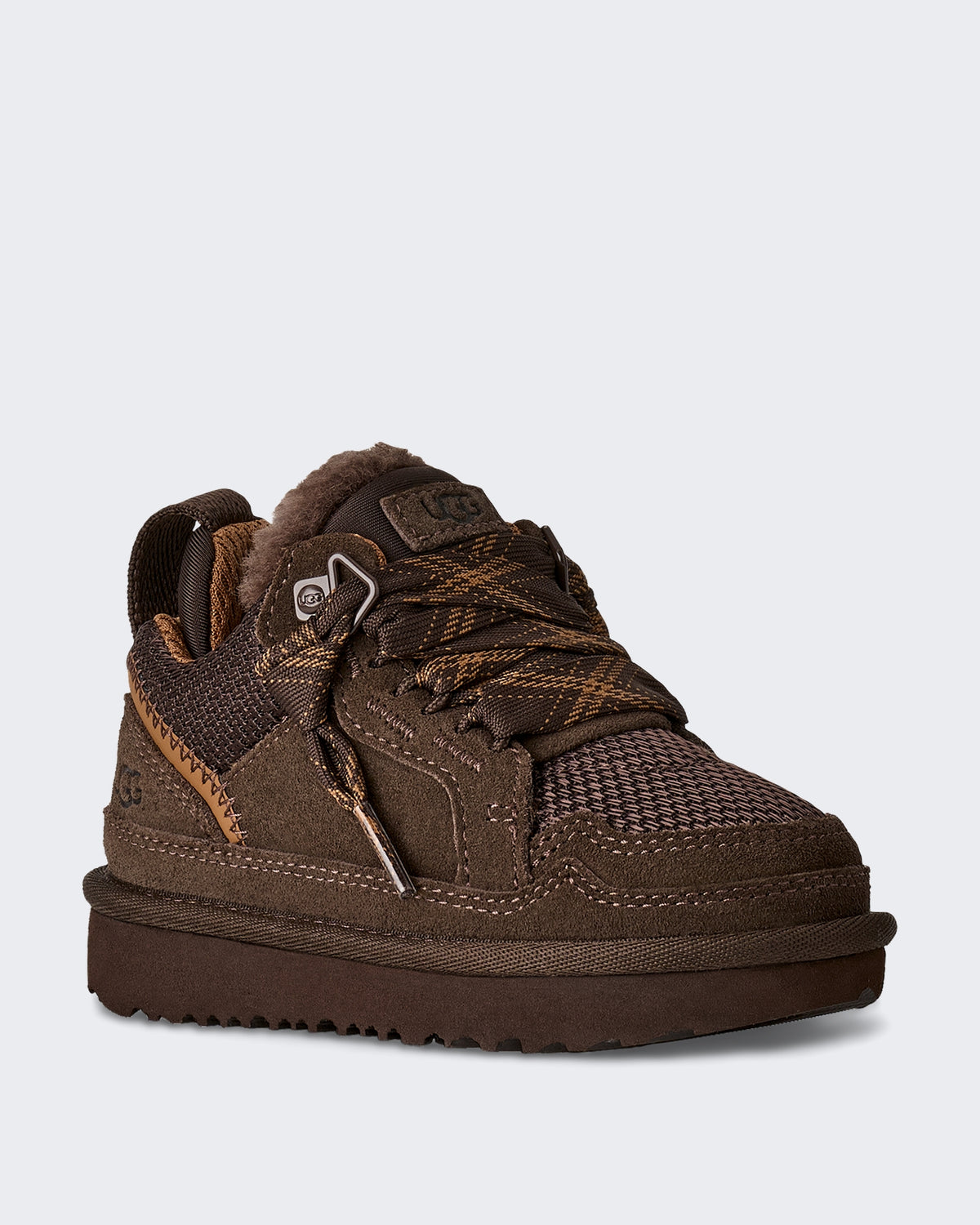 Kids' Sneaker voor kinderen in gedempte cacaotint Cacaobruin