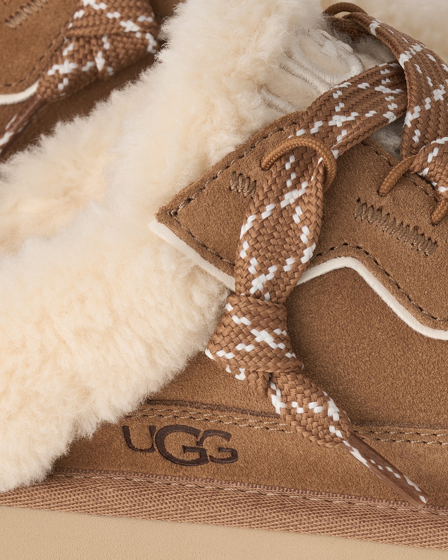 Dames Muil met zachte voering in Beige