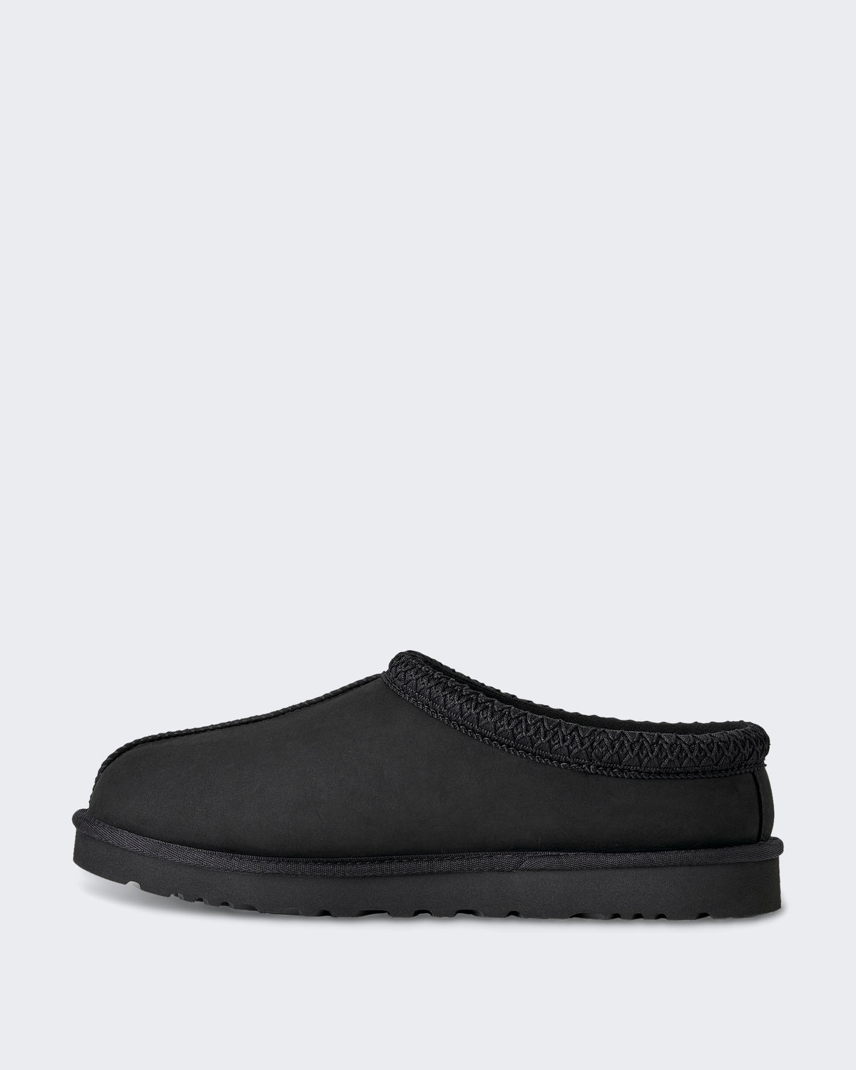 Men's Slide van nubuck leer Black
