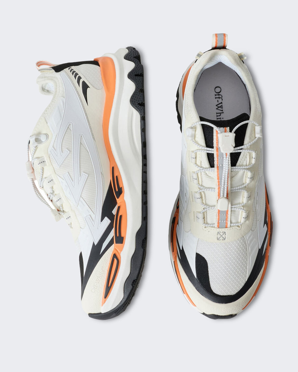 Women's Lage trail sneaker in Grey en White
