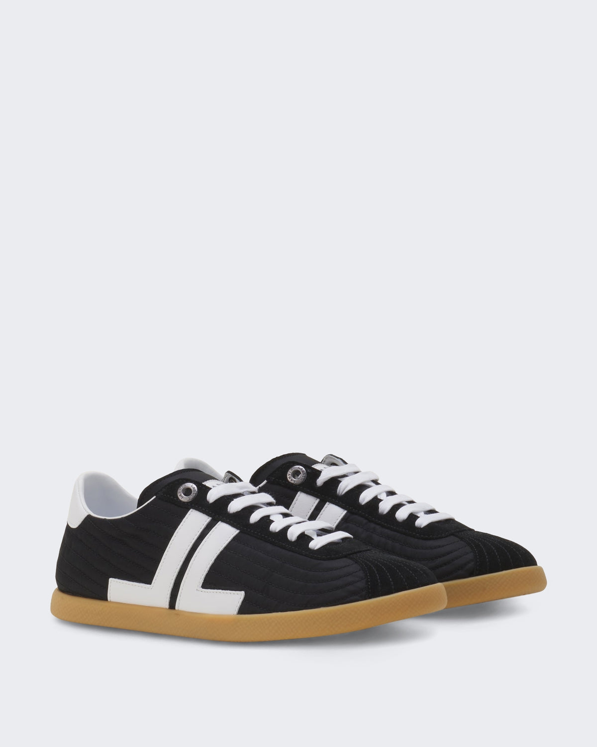Men's Sneaker van nylon in Black-wit