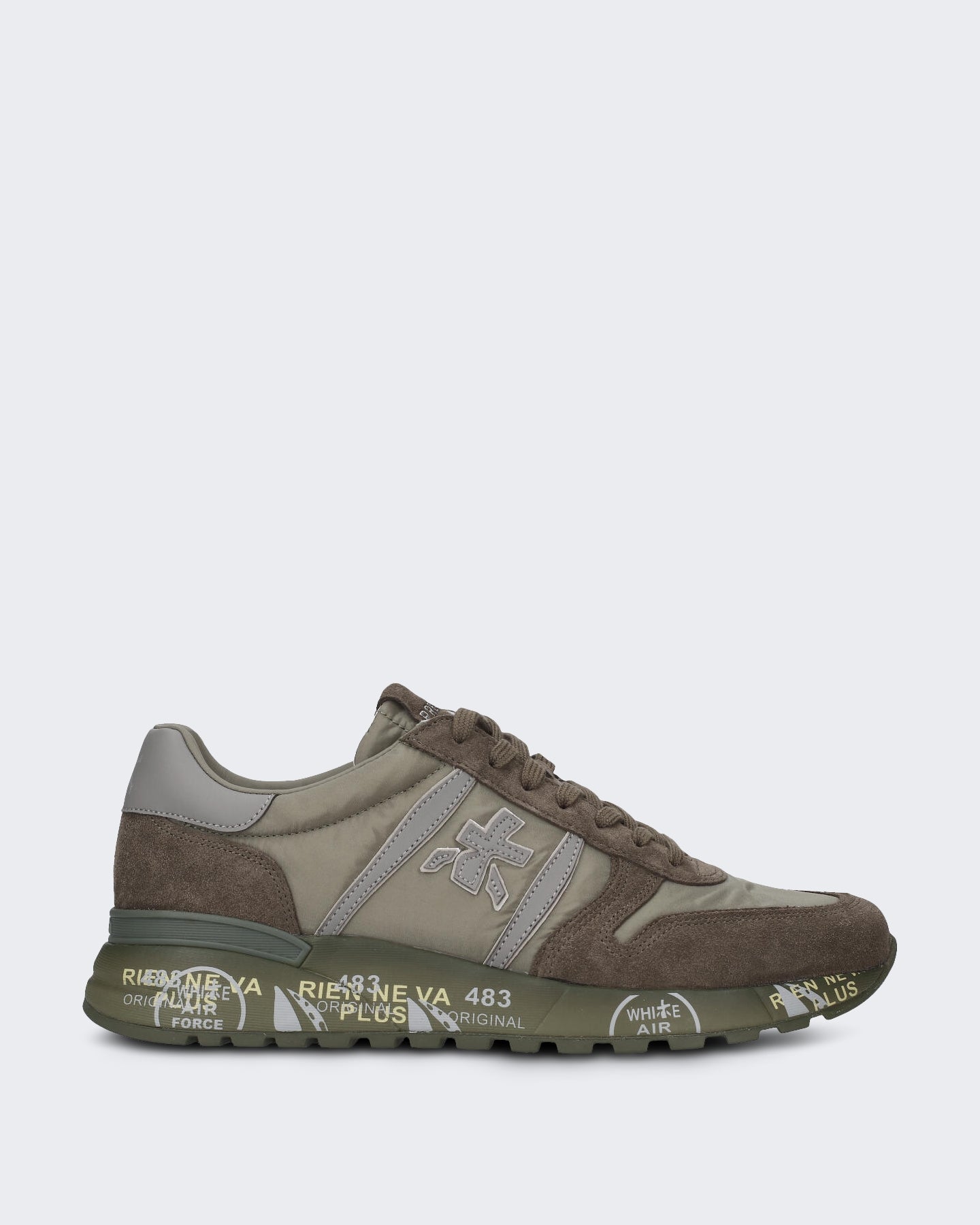 Heren Lander sneaker in Groen