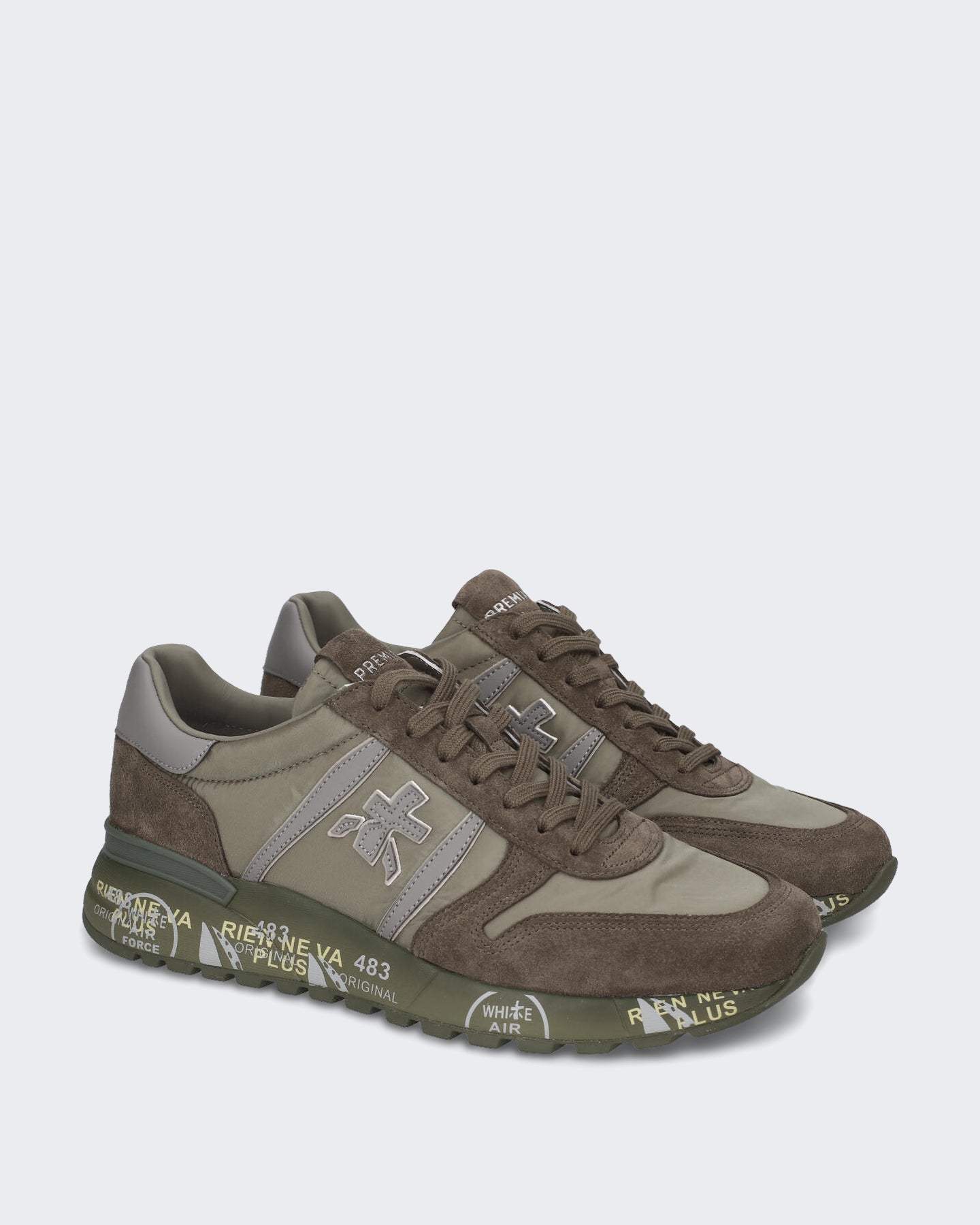 Heren Lander sneaker in Groen