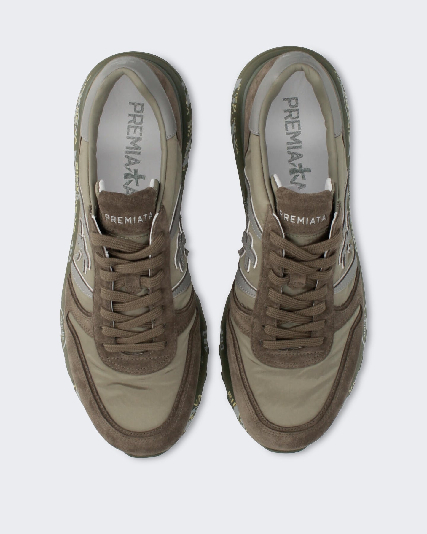Heren Lander sneaker in Groen