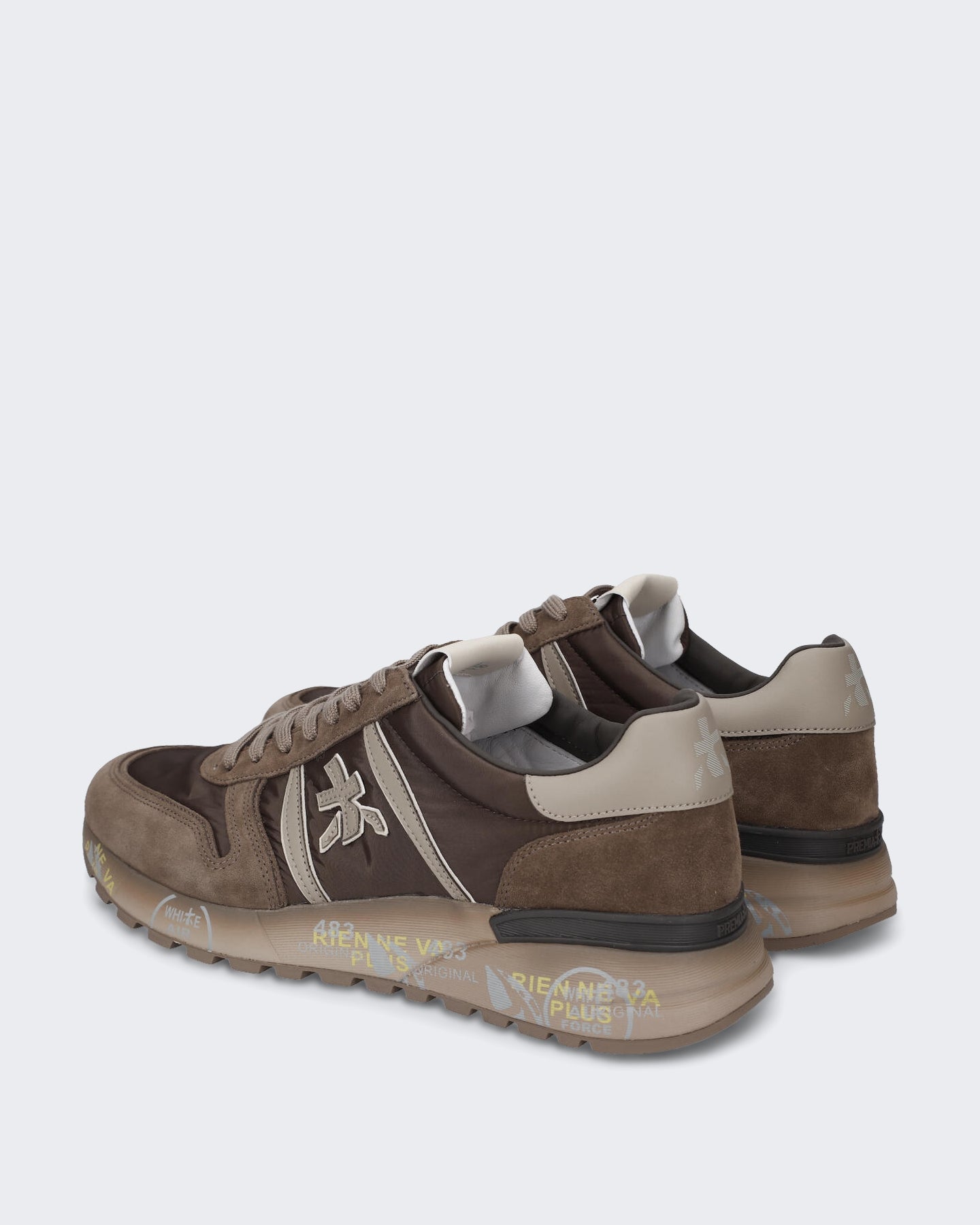 Heren Lander sneaker in Bruin