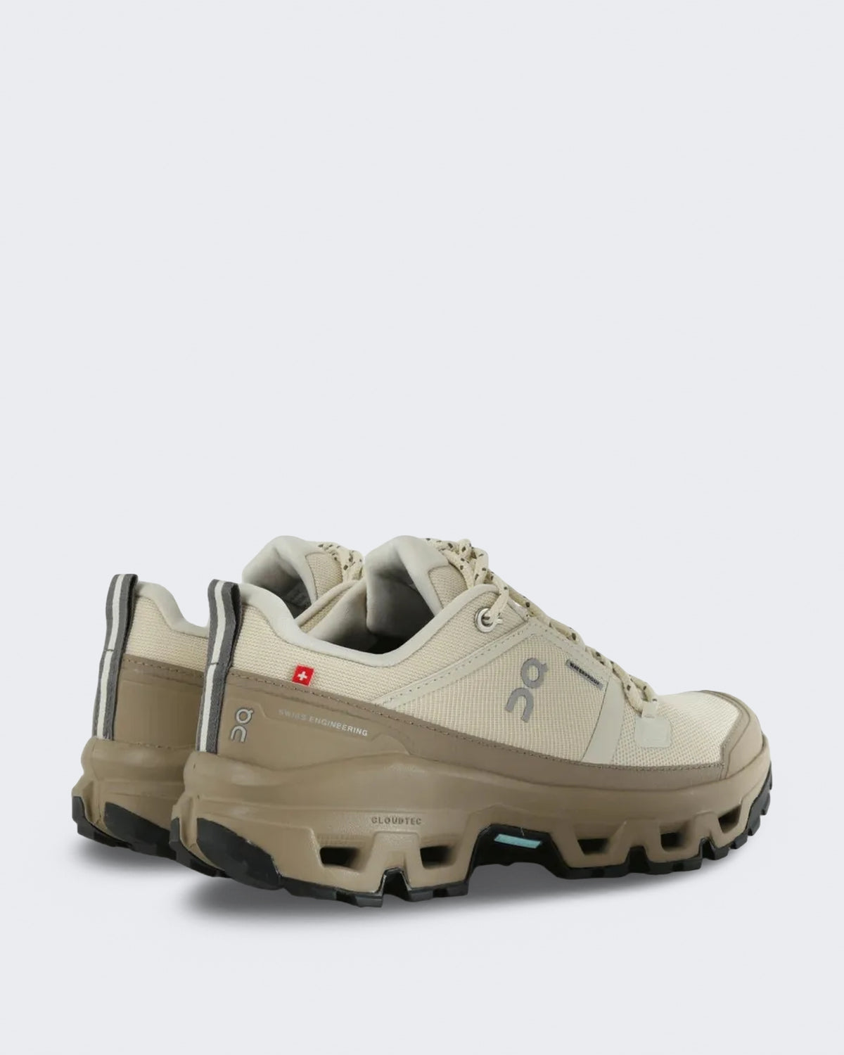 Women's Waterdichte lage sneaker in warme aardetint Beige