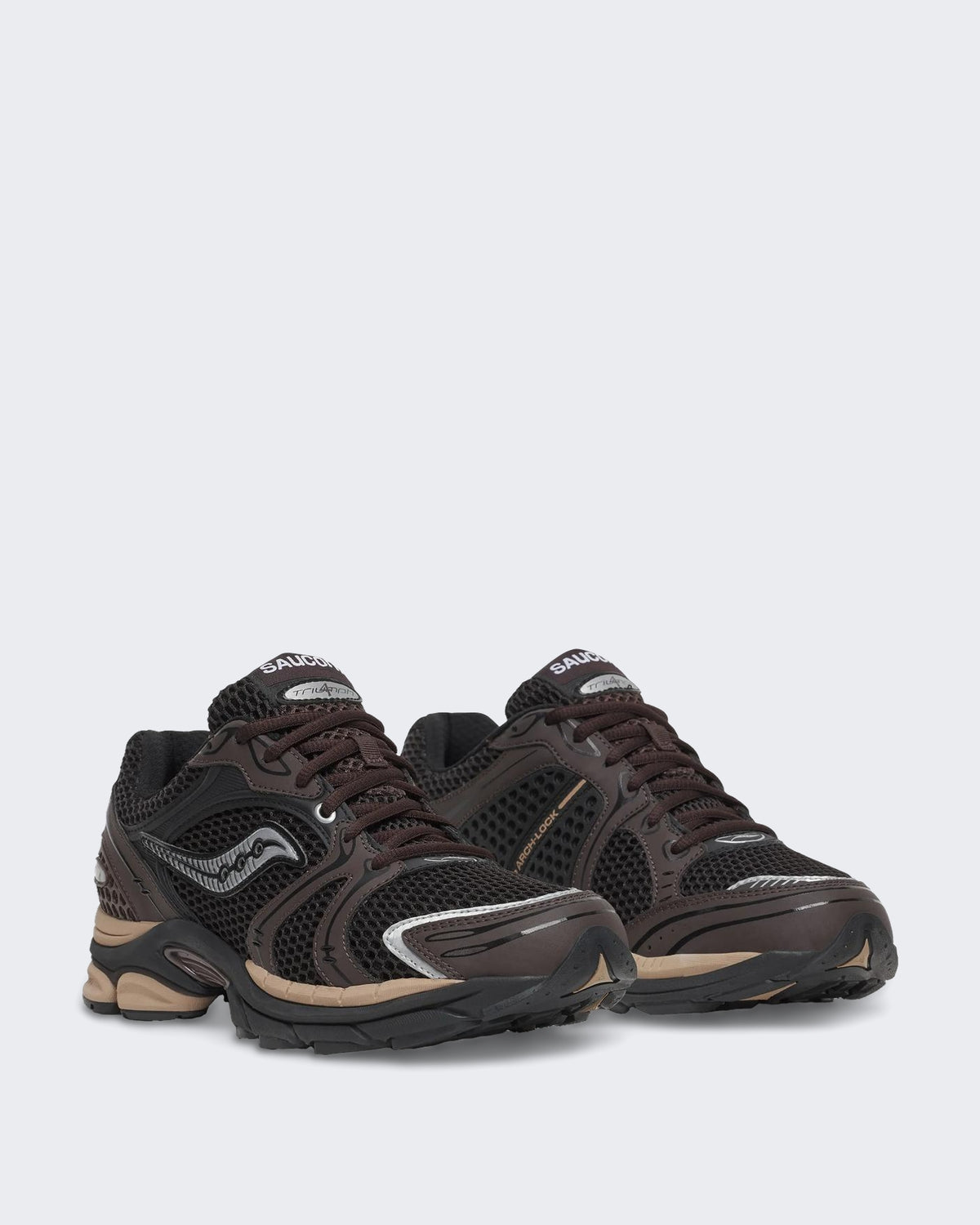 Women's Hardloopsneaker met premium demping Brown