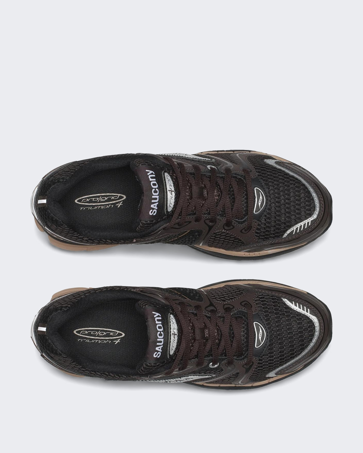 Women's Hardloopsneaker met premium demping Brown