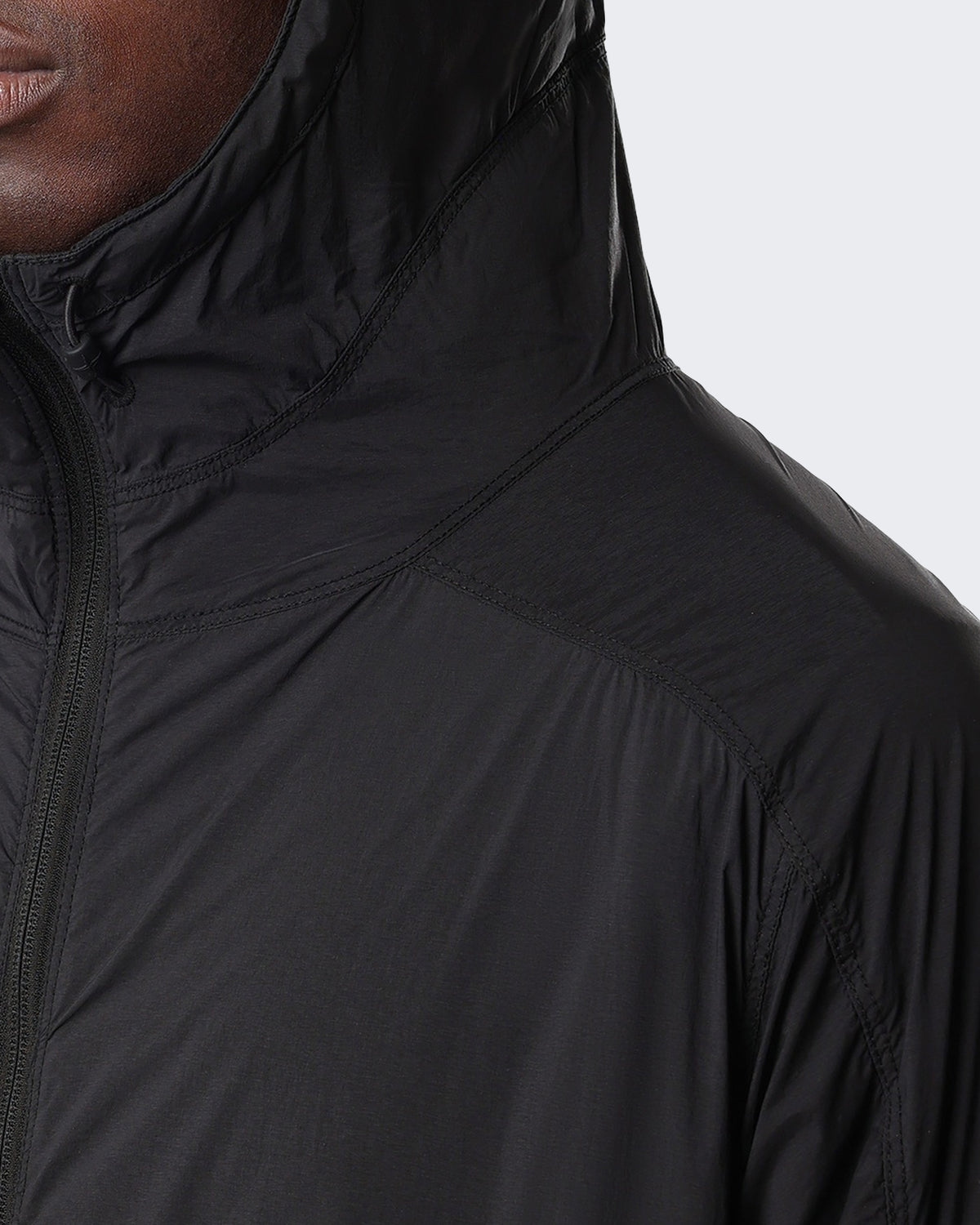 Men's Ultralight Nylon Stretch-TC Jacket Black