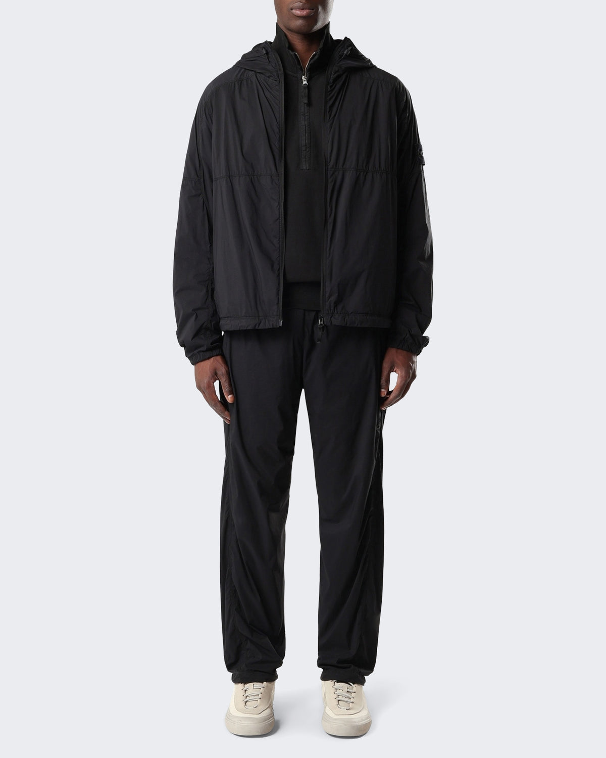 Men's Ultralight Nylon Stretch-TC Jacket Black