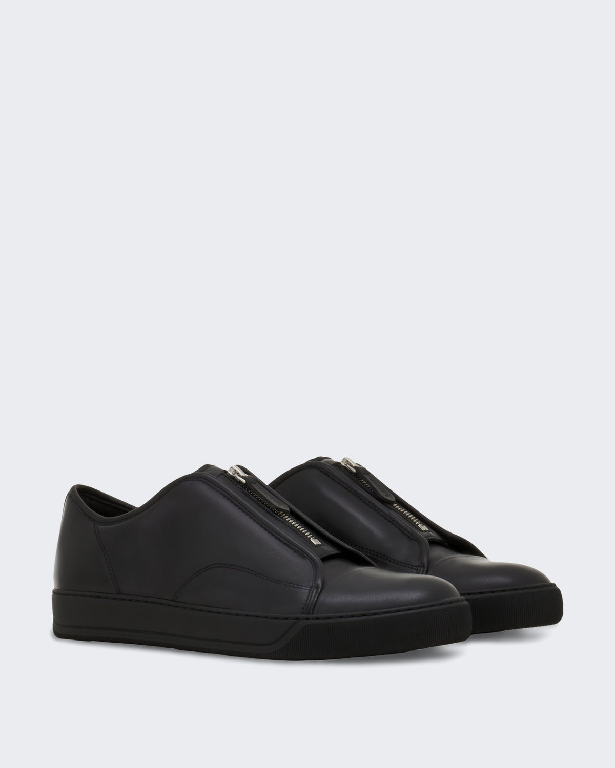 Men's Dbb1 Zip Full Leather Black