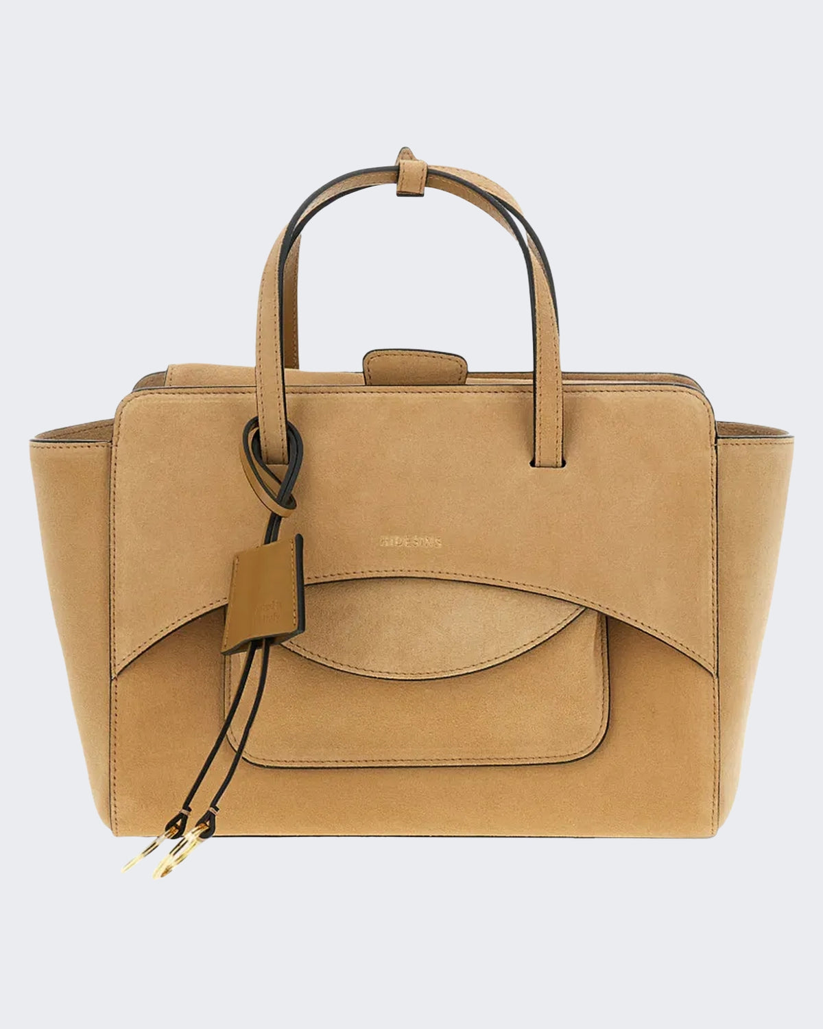 Women's Flap M Suede Camel