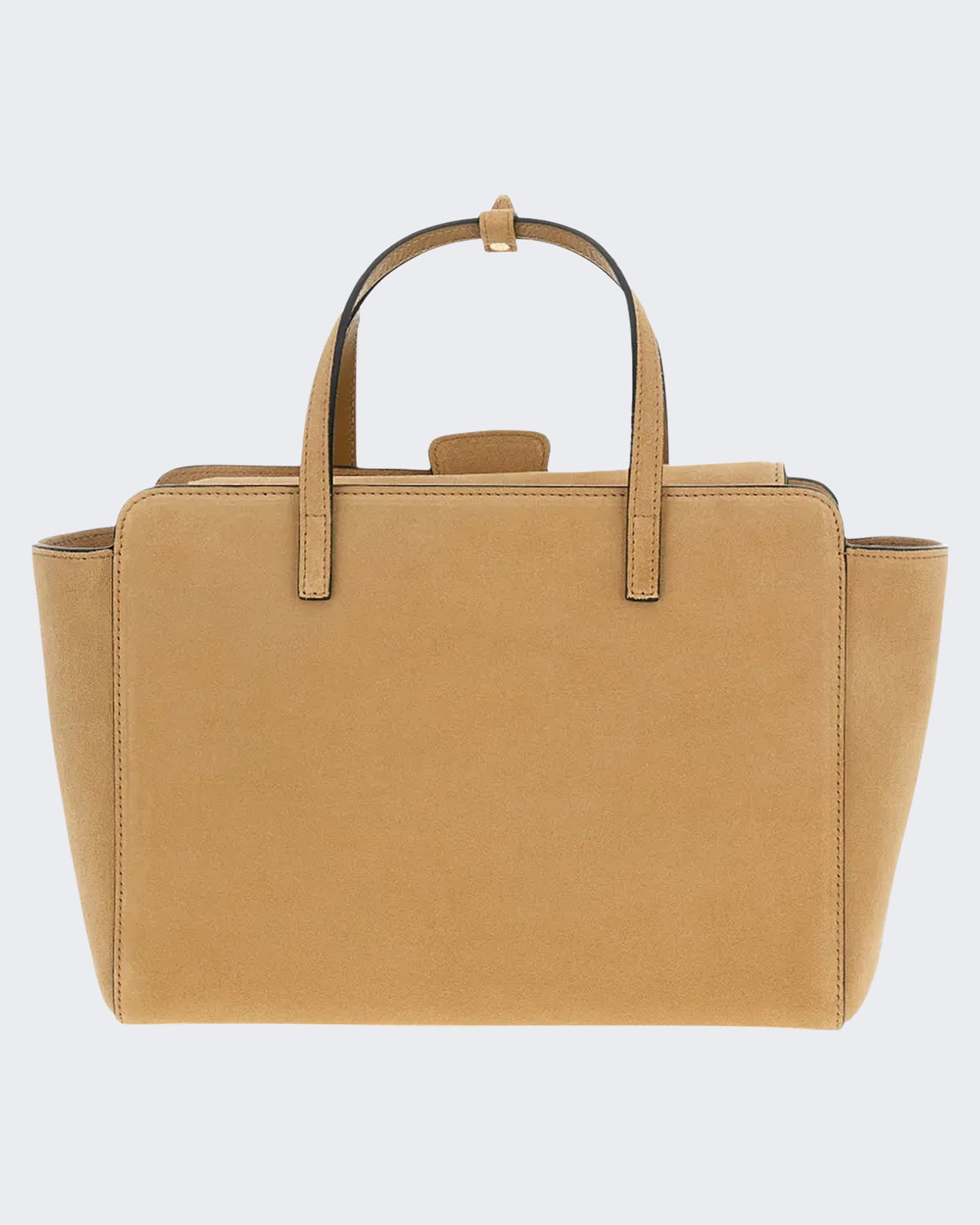 Women's Flap M Suede Camel