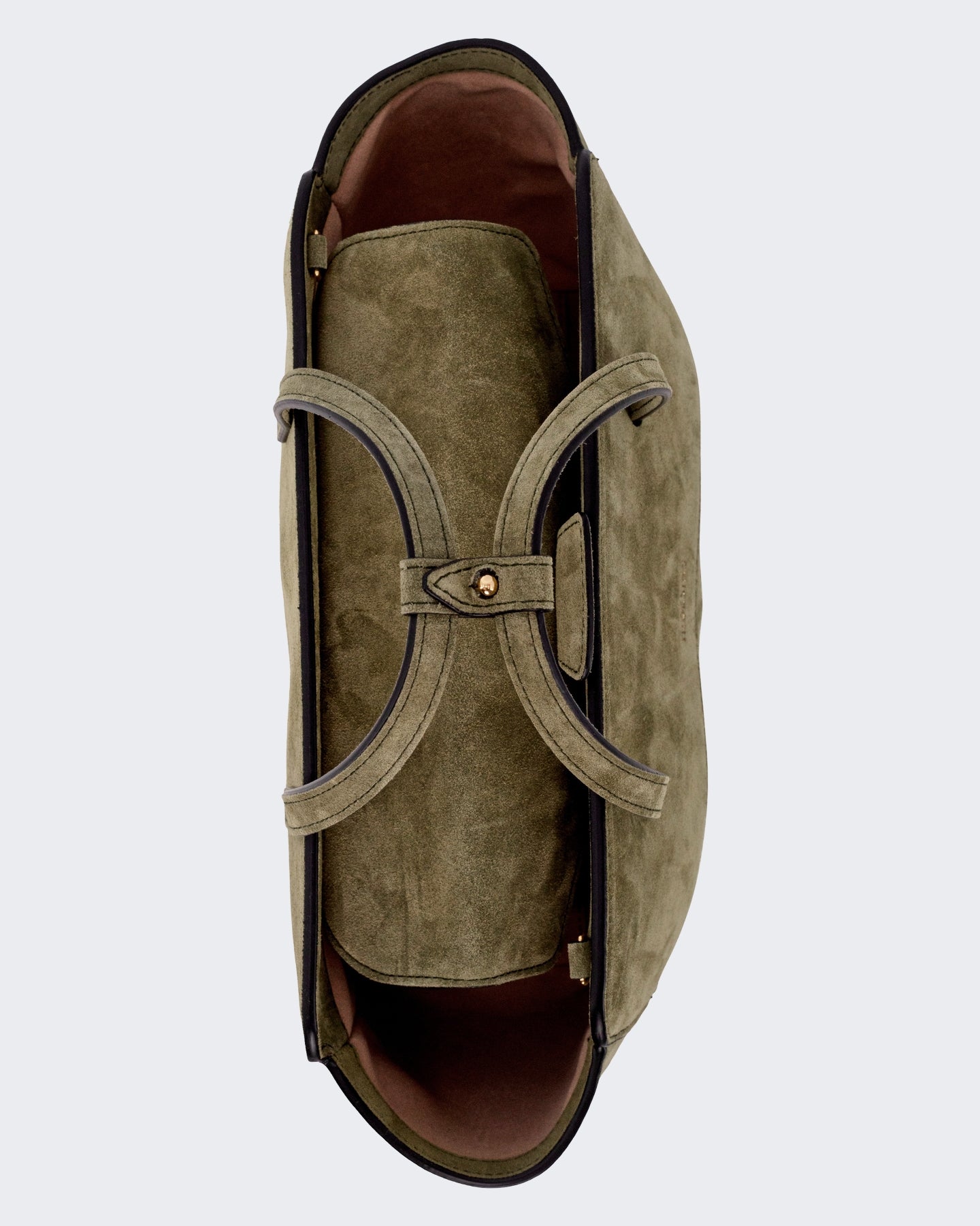Dames Flap M Suede Olive