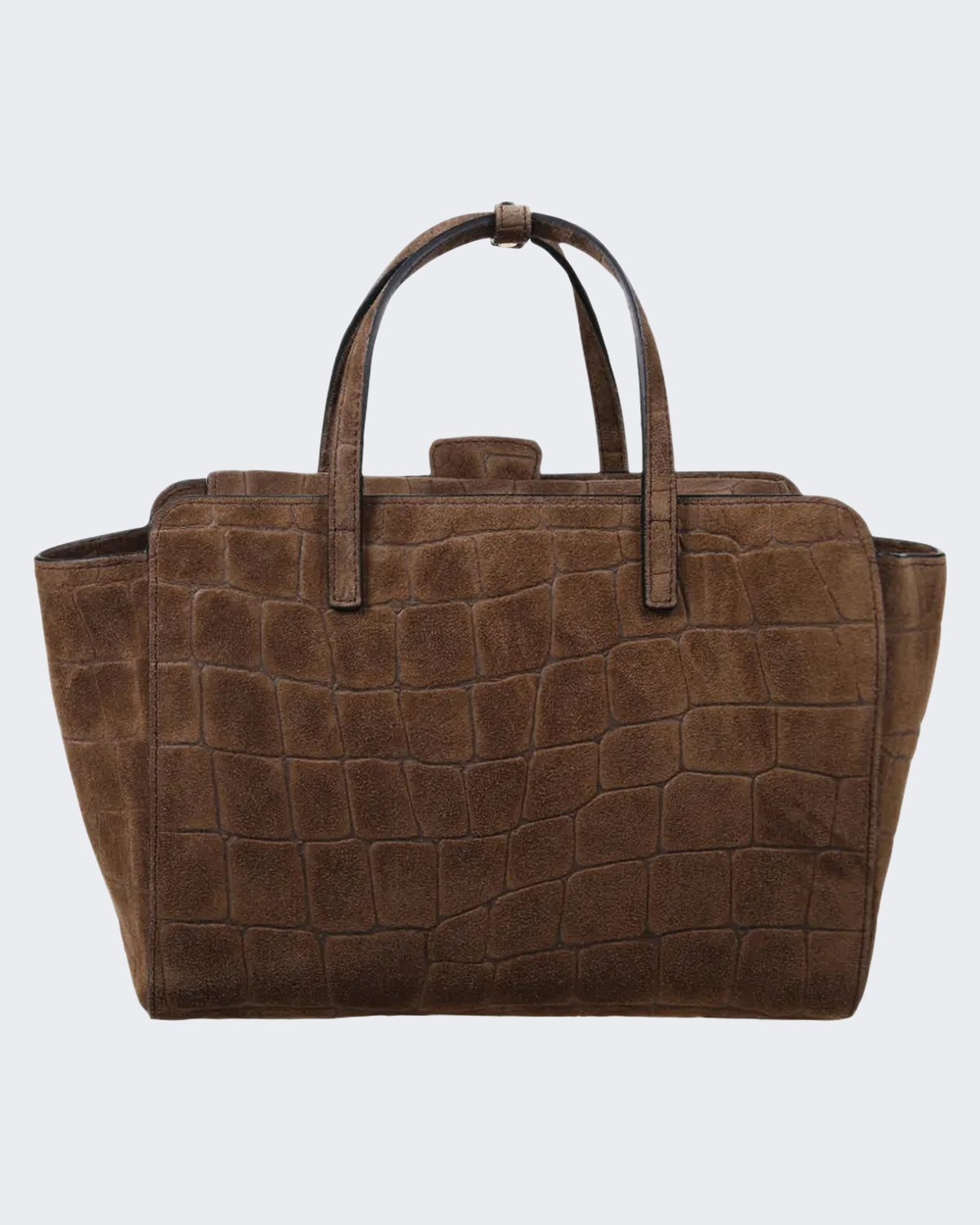 Women's Flap M Suede Cocco Chocolat
