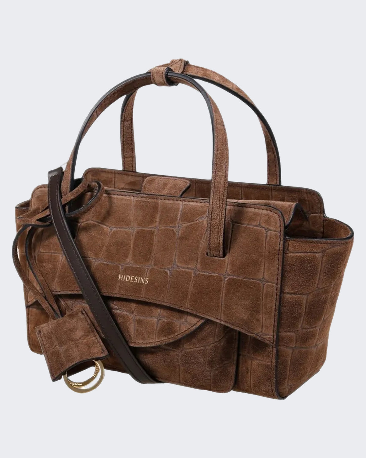 Women's Flap S Suede Cocco Chocolat