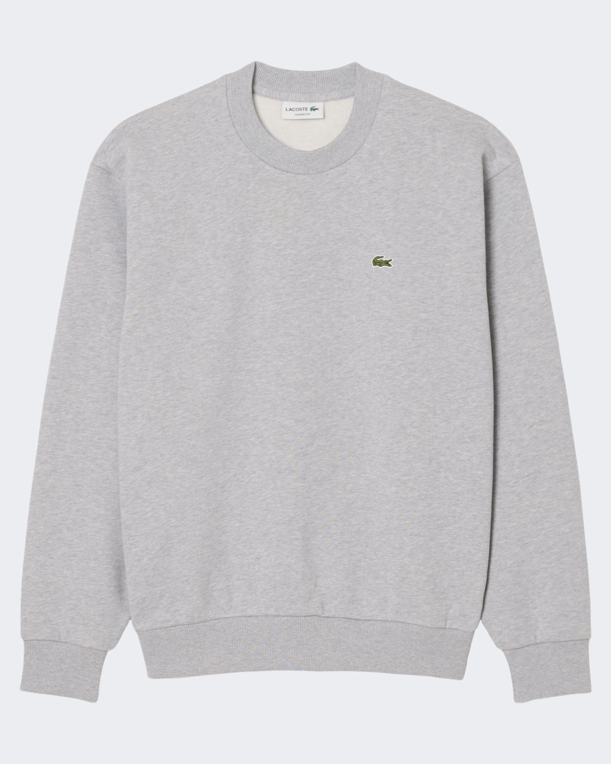 Lacoste Heren Sweater Silver Chine