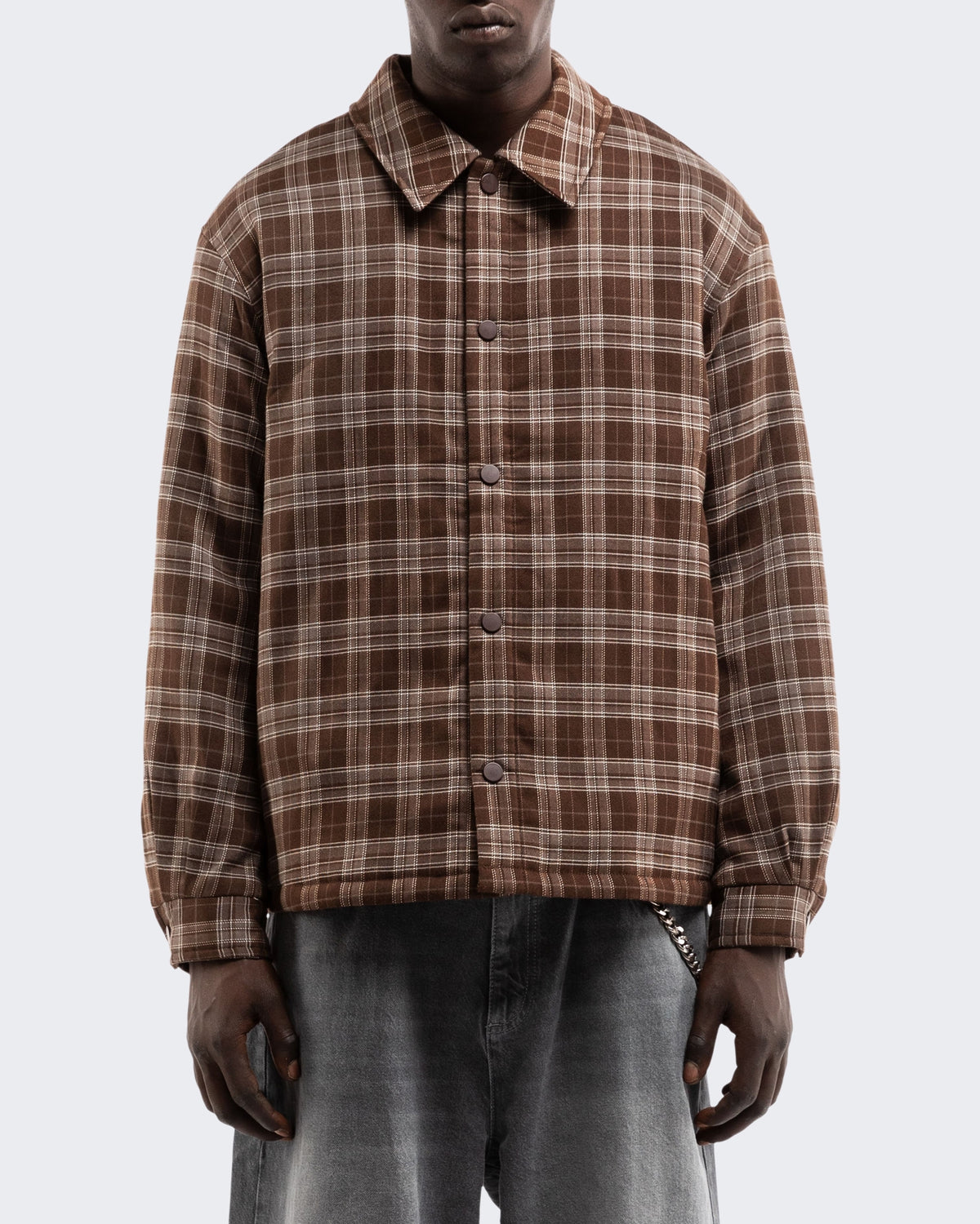 Men's Reternity Padded Flannel Brown