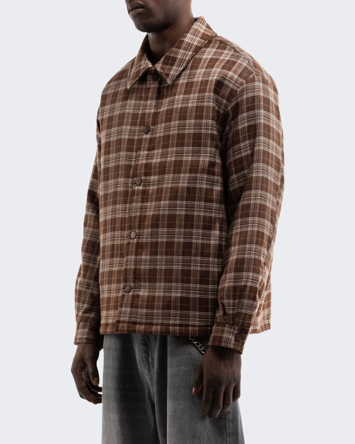 Men's Reternity Padded Flannel Brown