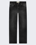 Men's Essential Straight Fit Denim Washed Black