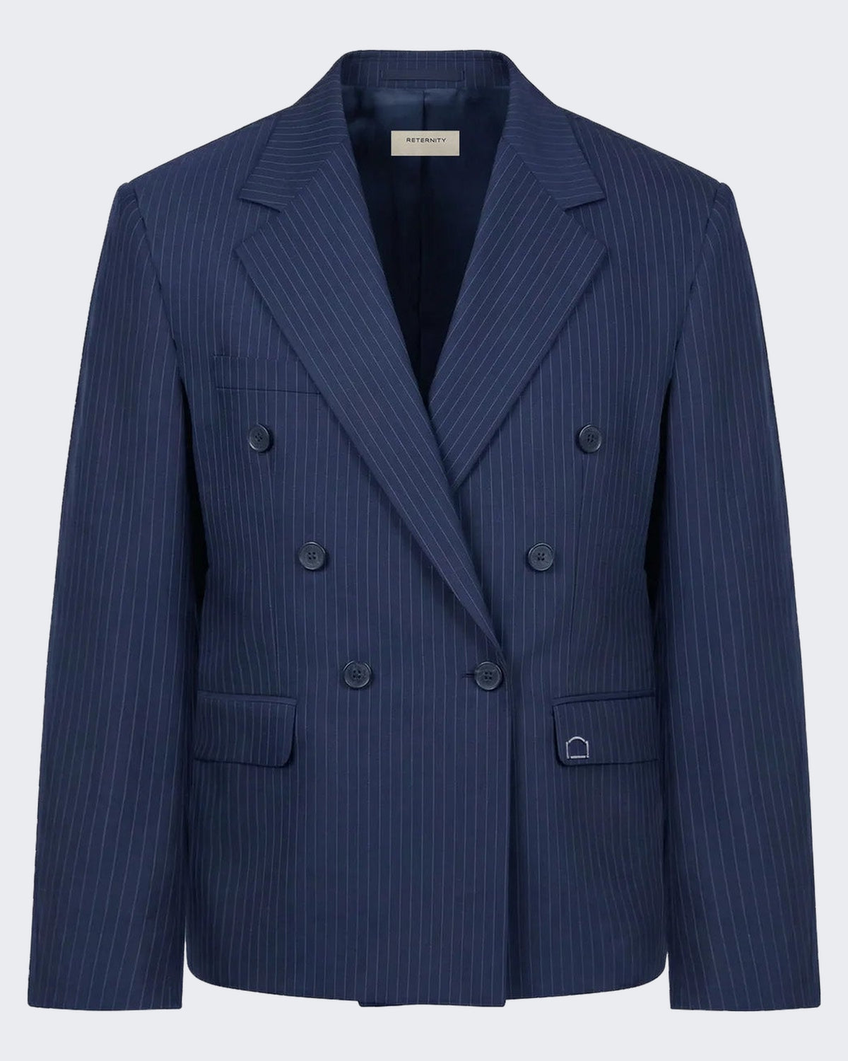 Men's Signe Blazer Pinstripe Blue