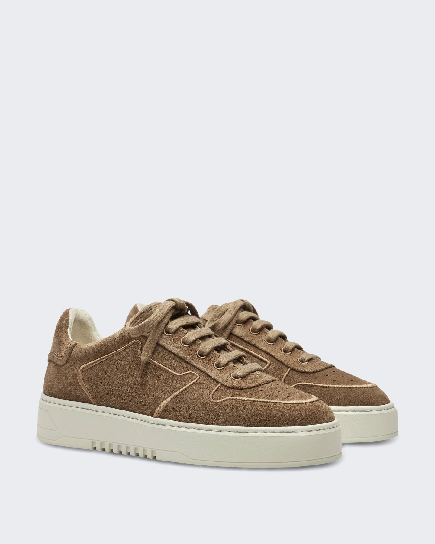 Men's Orbit Embroidery Sneaker Brown