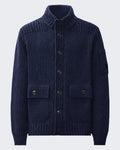 C.P. Company Men's Cardigan Total Eclipse — huidige kleur