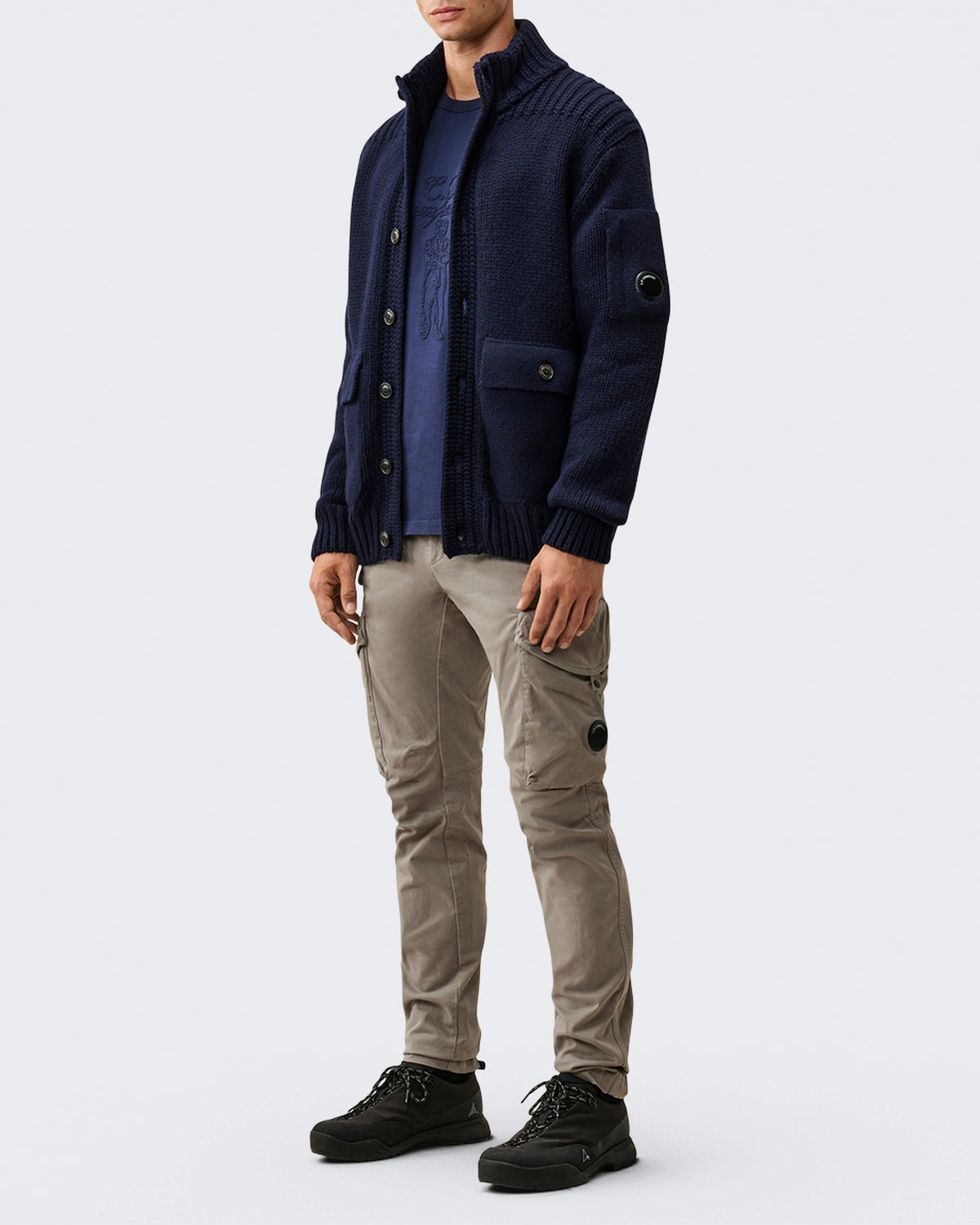 Heren Cardigan Total Eclipse