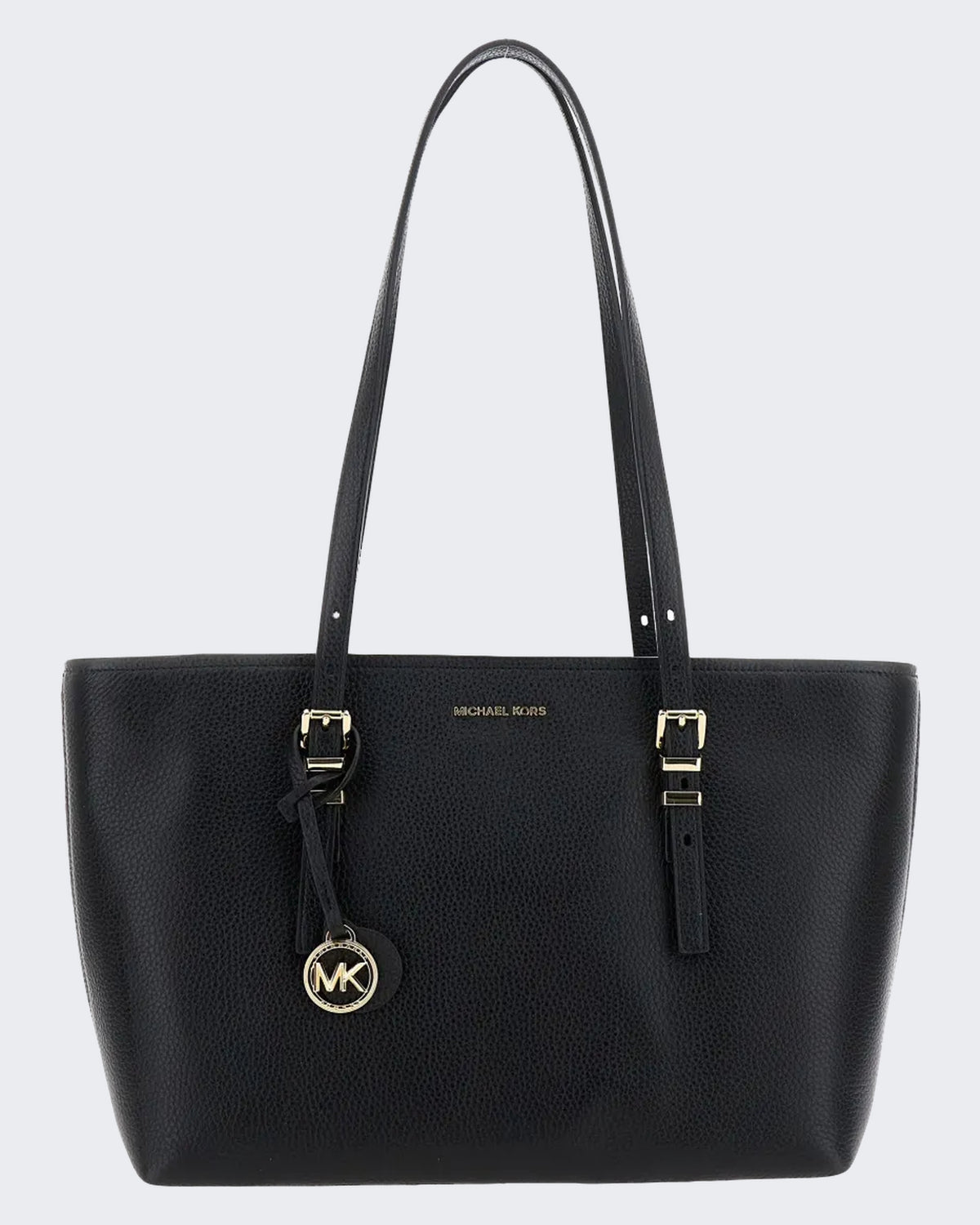 Michael Kors Women's Medium East West Top Zip Tote Black