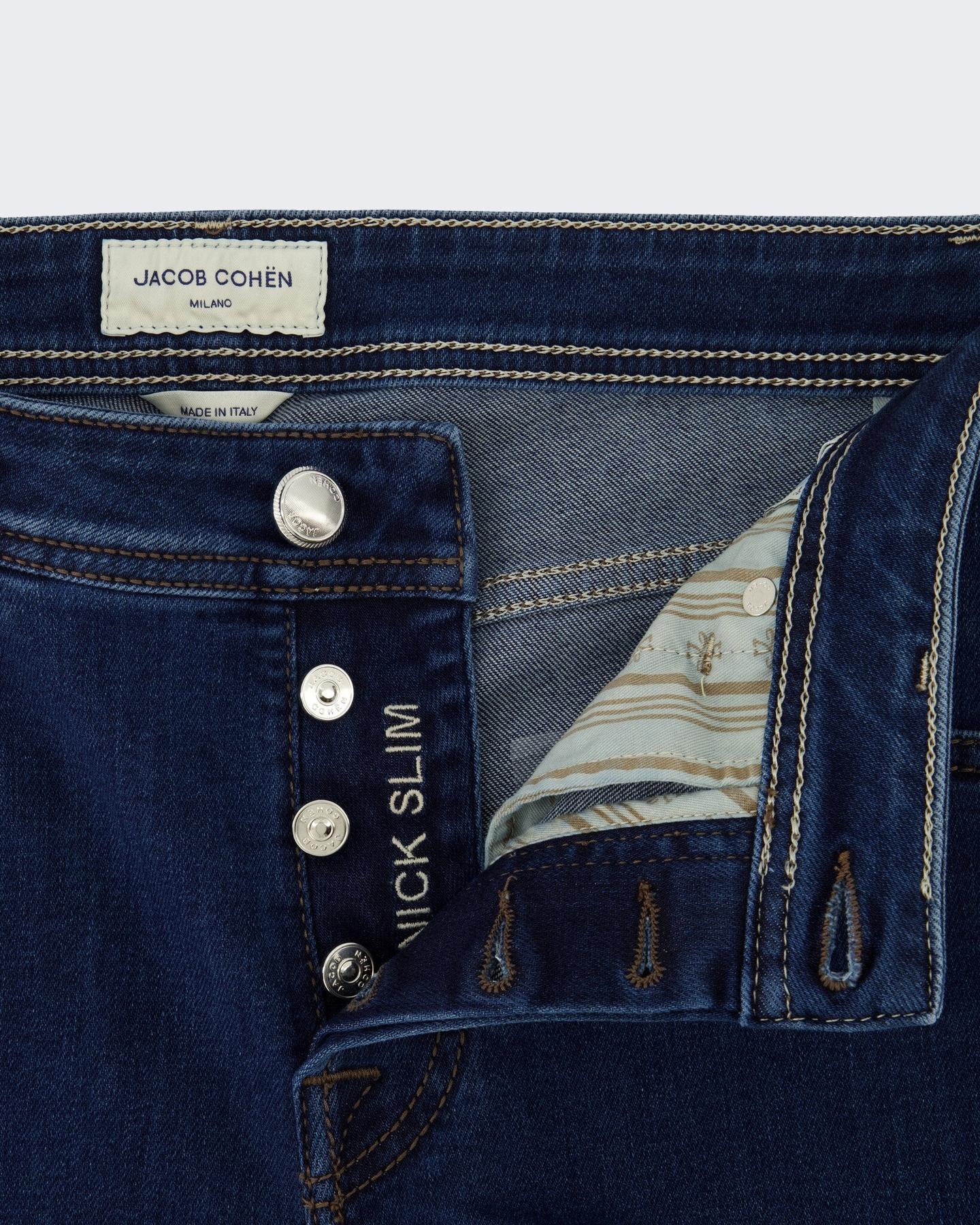 Jacob Cohen Heren Pant 5 Pkt Slim Fit Nick