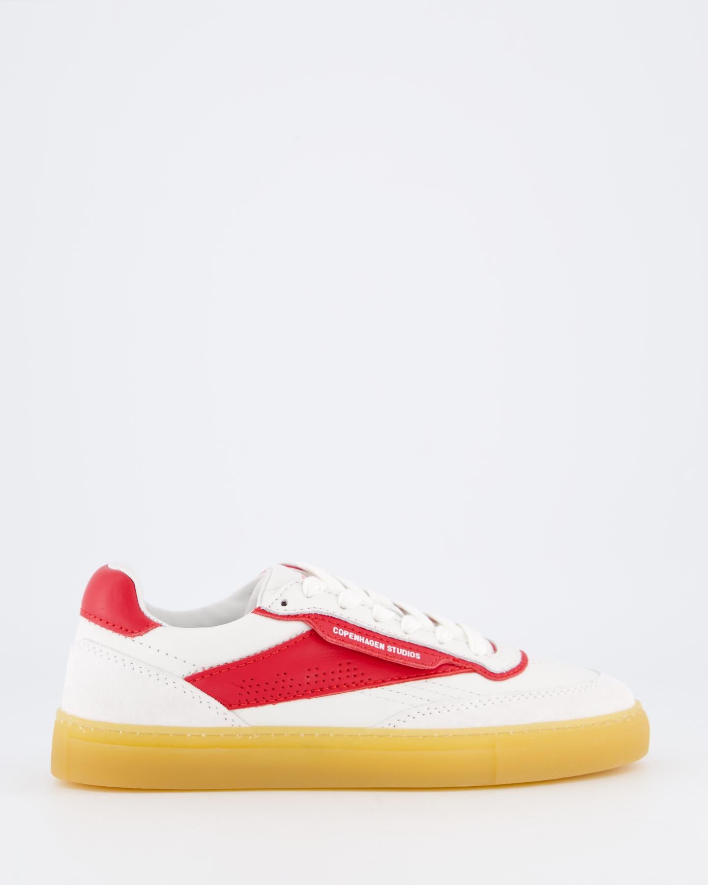 Dames CPH90 Sneaker Wit/Rood