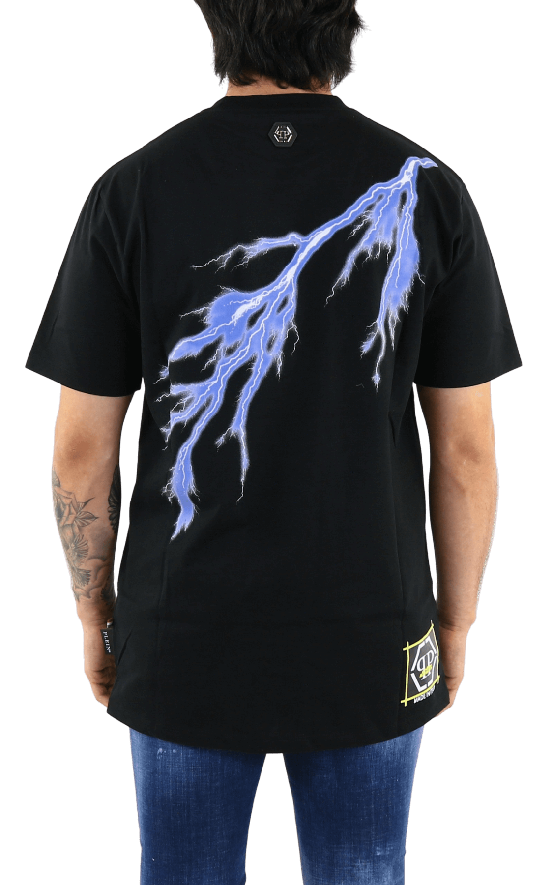 Men T-shirt Round Neck